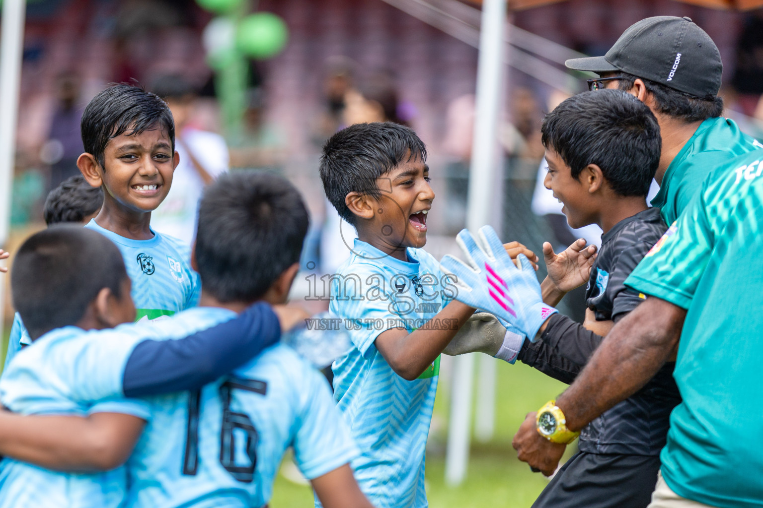 Day 2 of MILO Kids Football Fiesta was held at National Stadium in Male', Maldives on Saturday, 24th February 2024.