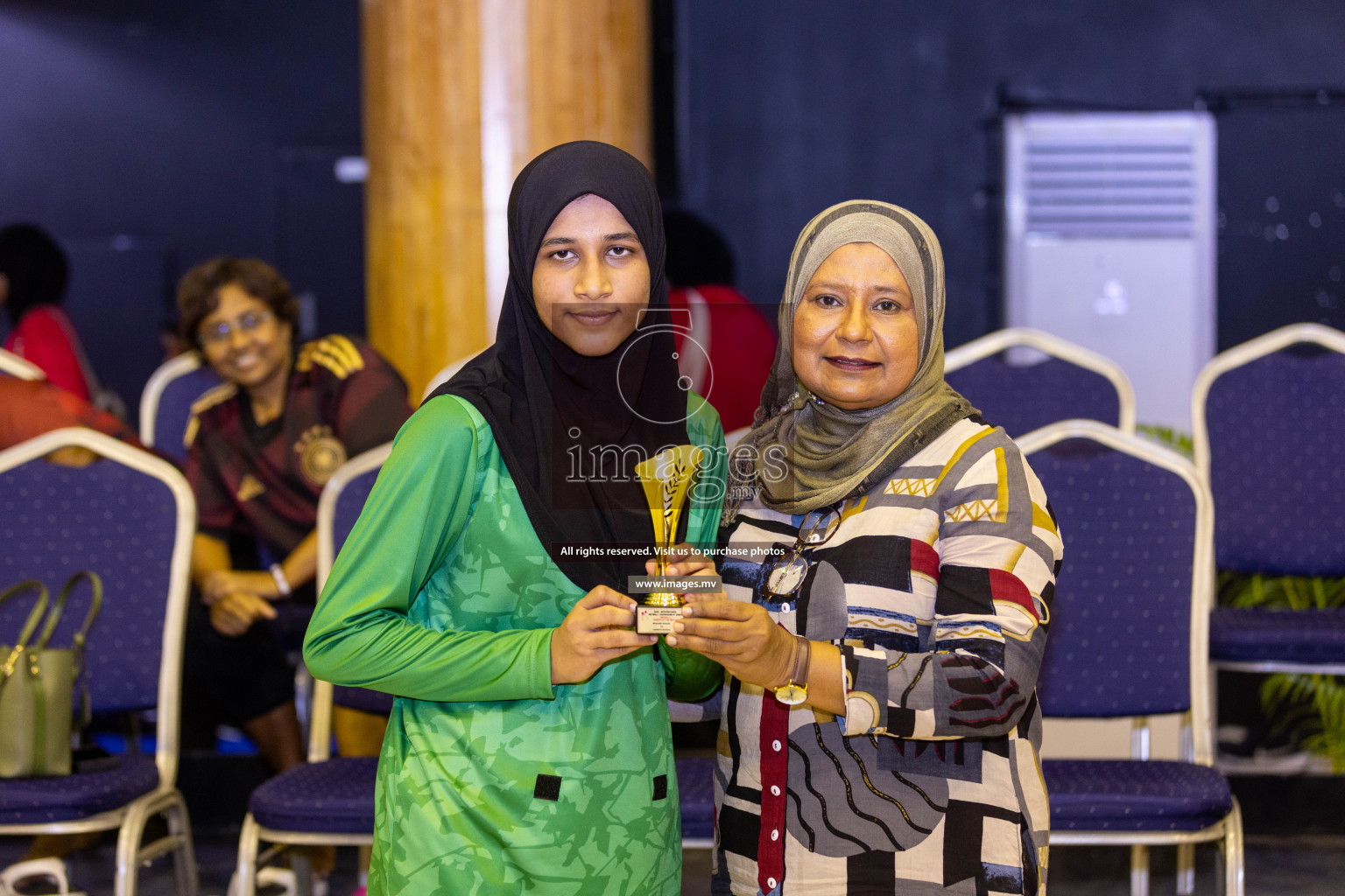 Day4 of 24th Interschool Netball Tournament 2023 was held in Social Center, Male', Maldives on 30th October 2023. Photos: Nausham Waheed / images.mv