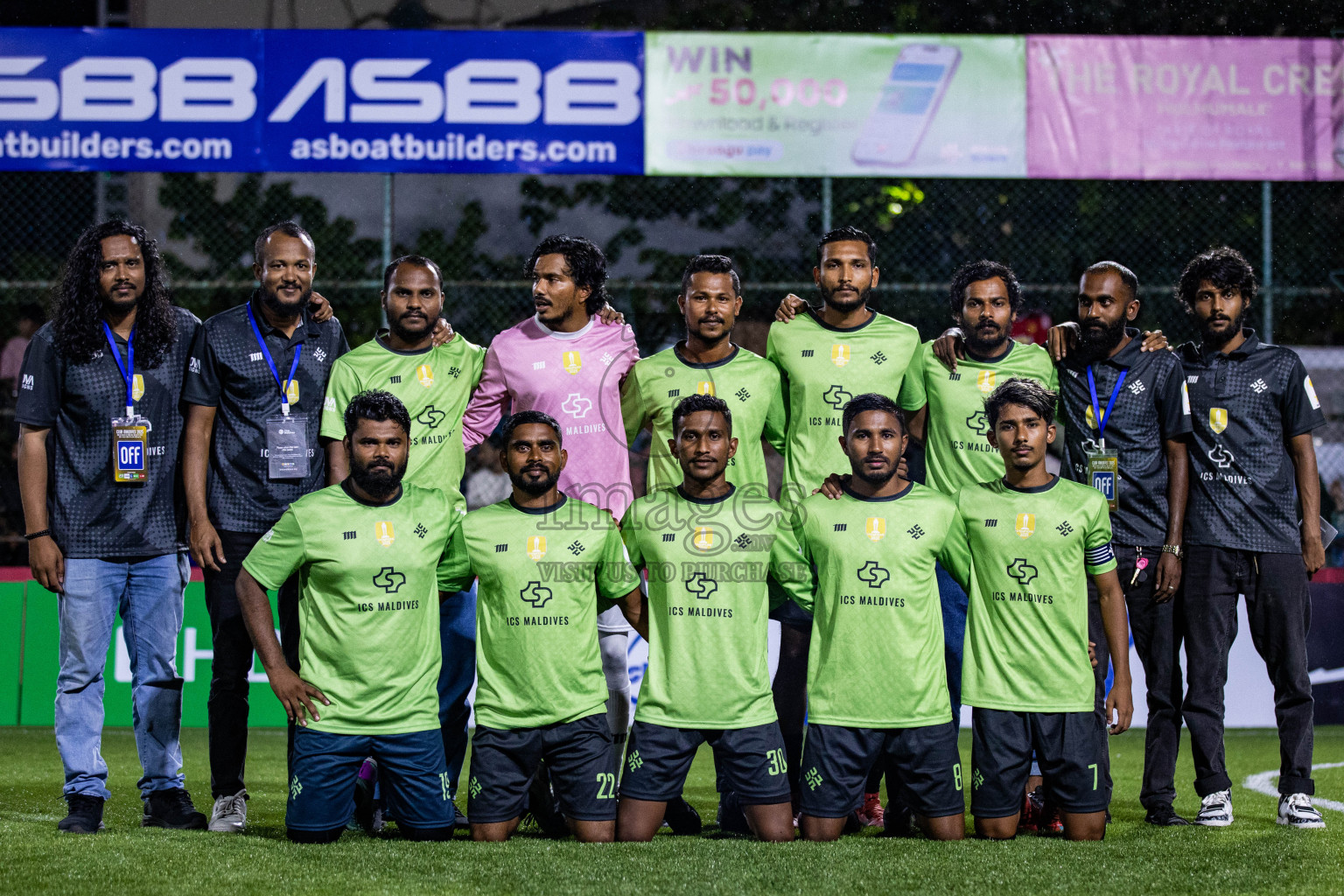 TEAM NAIVAADHOO vs TEAM KAASHIDHOO in Kings Cup of Club Maldives Cup 2025 held in Rehendi Futsal Ground, Hulhumale', Maldives on Wednesday, 3rd September 2025. Photos: Areef, Yasna / images.mv