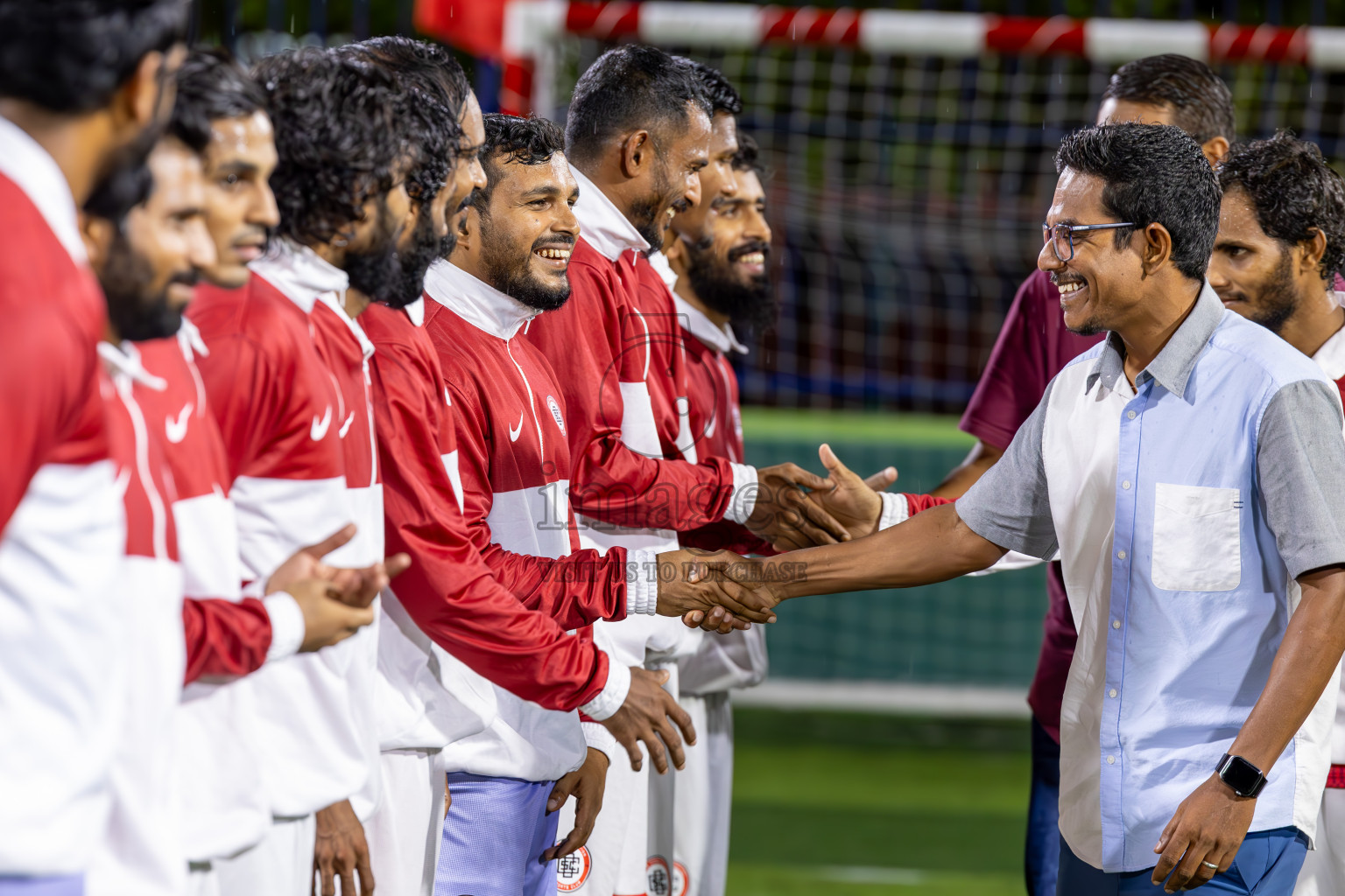 United V vs CC Sports Club in Semi Final of Eydhafushi Futsal Cup 2024 was held on Monday , 15th April 2024, in B Eydhafushi, Maldives Photos: Ismail Thoriq / images.mv