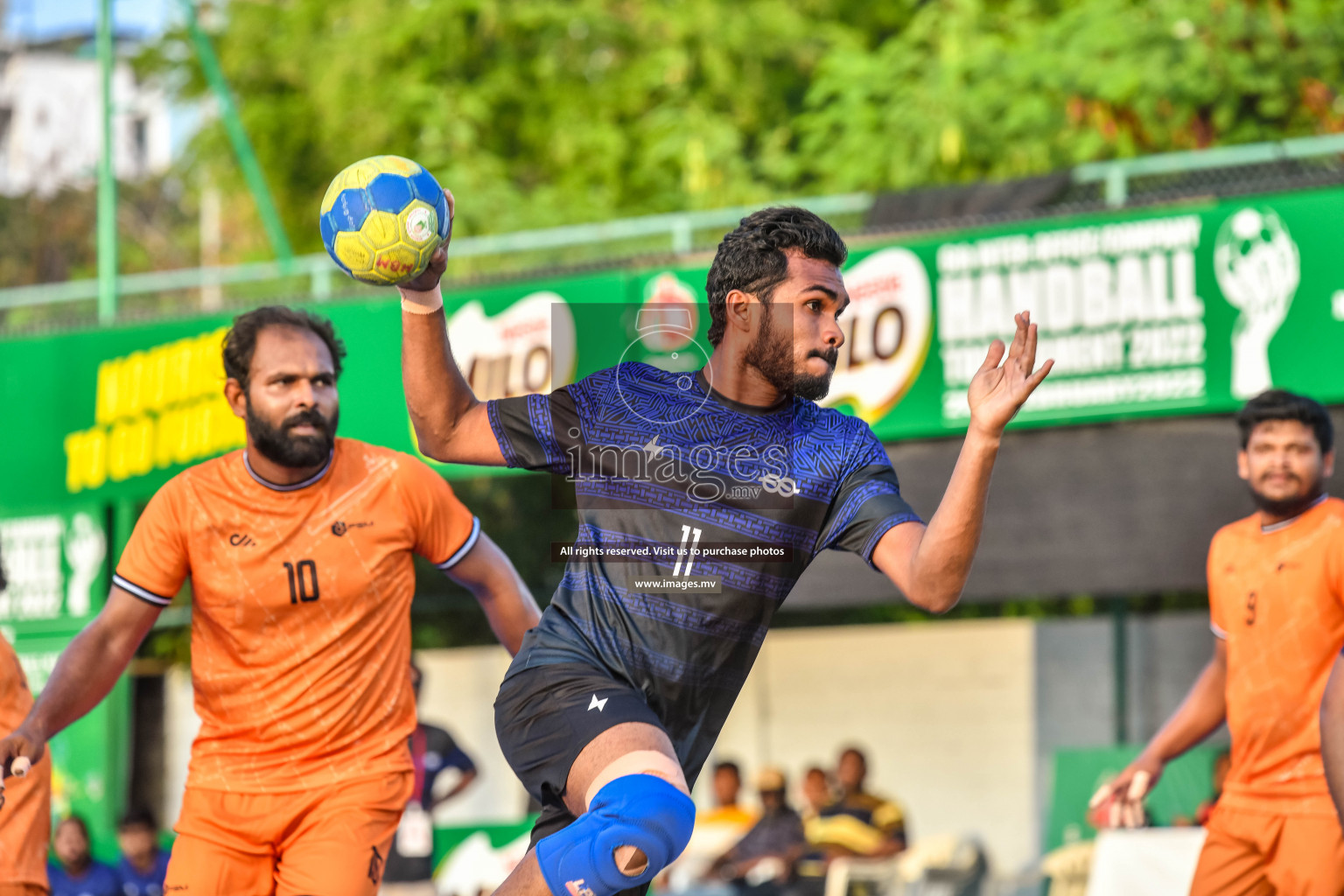 Day 4 of Milo 6th Inter Office Handball Tournament 2022 - Photos by  Nausham Waheed