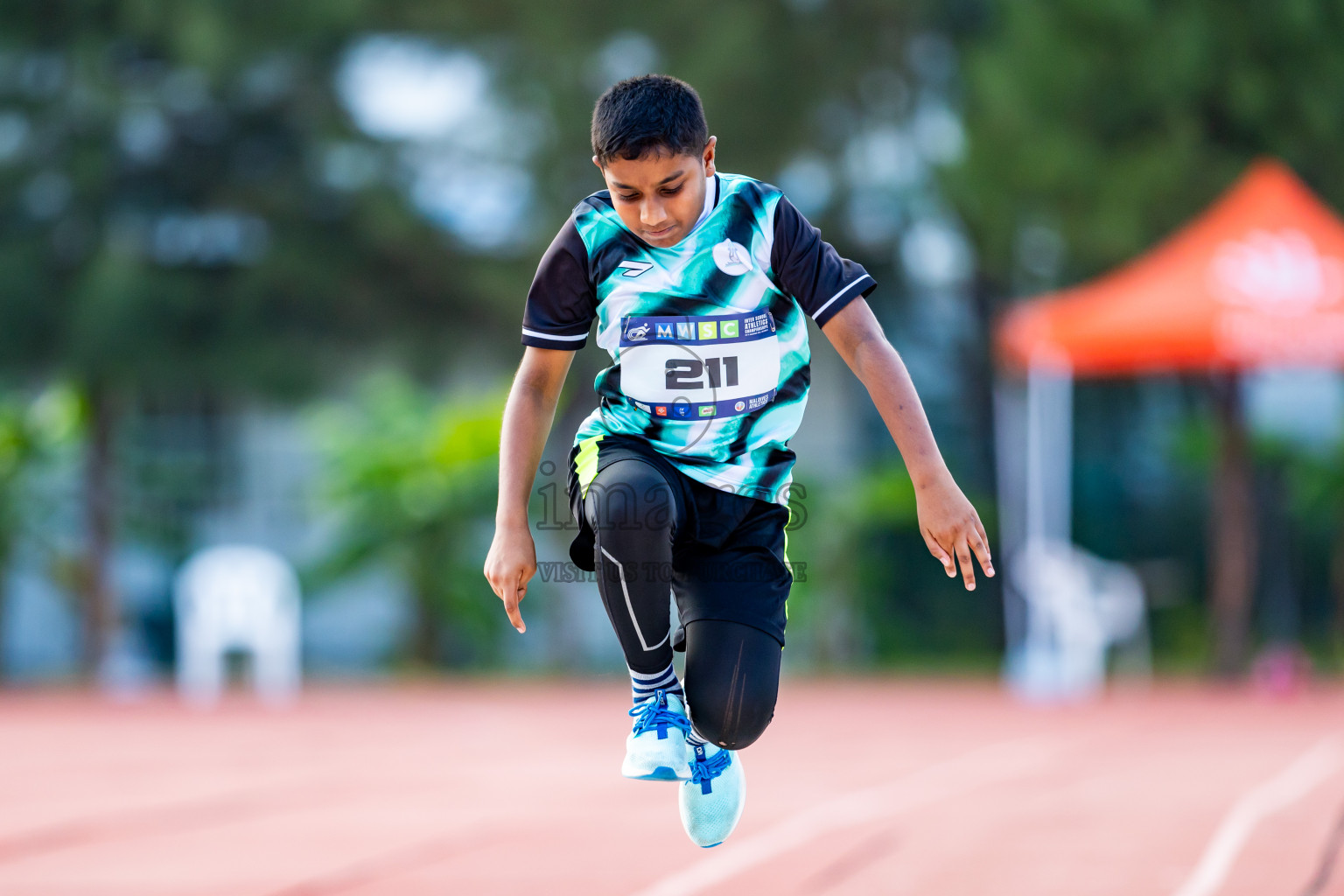 Day 5 of MWSC Interschool Athletics Championships 2024 held in Hulhumale Running Track, Hulhumale, Maldives on Wednesday, 13th November 2024. Photos by: Nausham Waheed / Images.mv