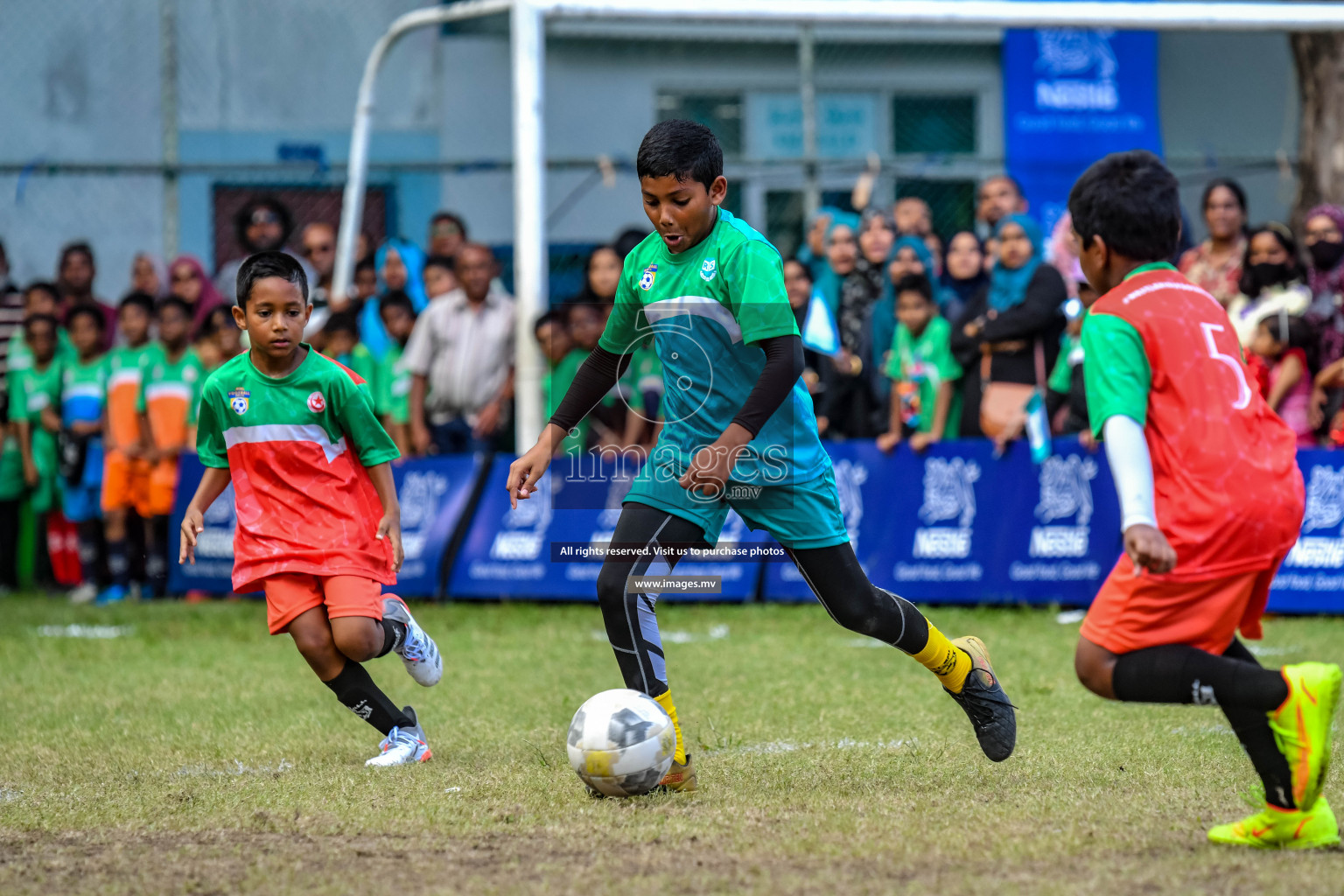 Day 4 of Milo Kids Football Fiesta 2022 was held in Male', Maldives on 22nd October 2022. Photos: Nausham Waheed / images.mv