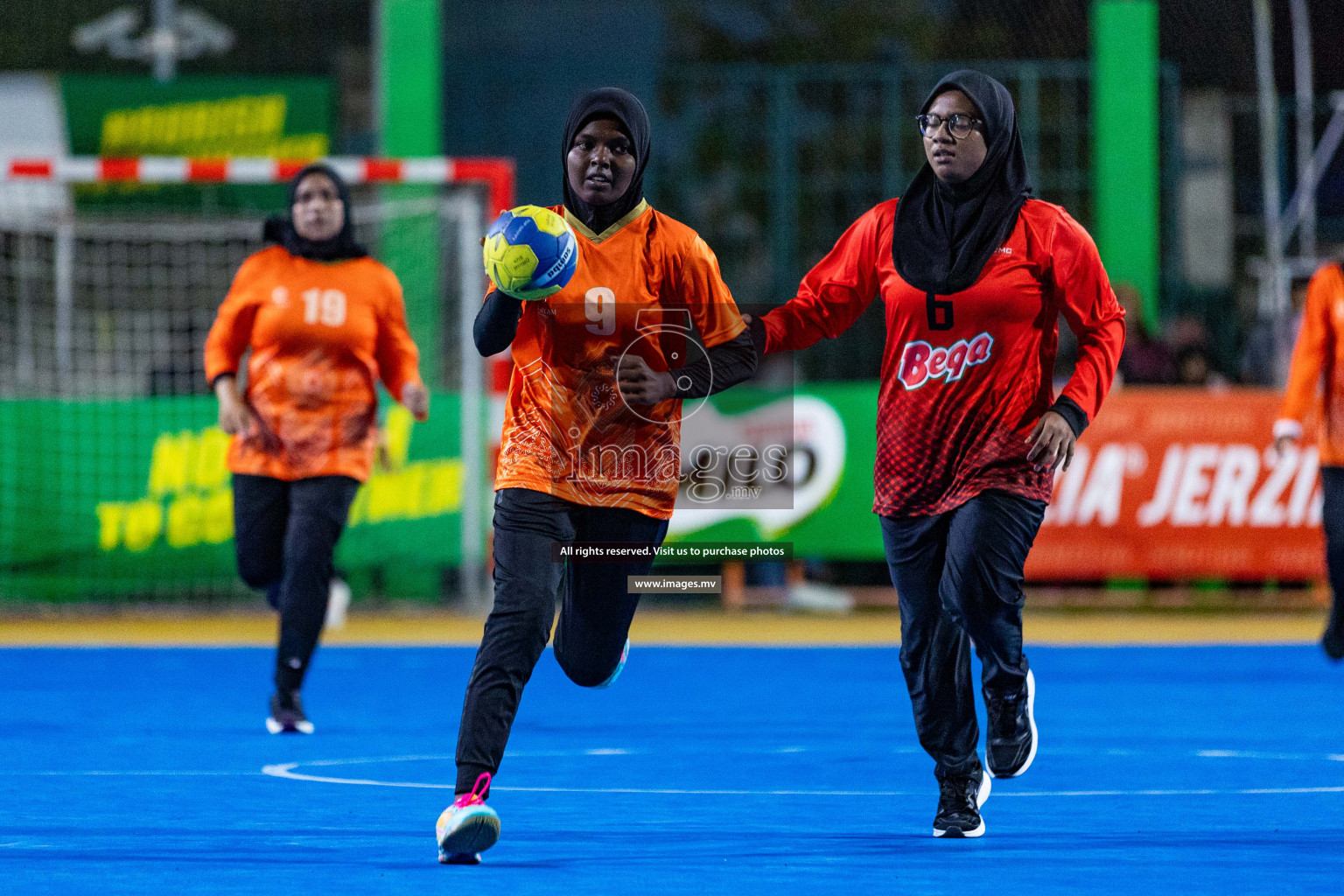 Day 2 of 7th Inter-Office/Company Handball Tournament 2023, held in Handball ground, Male', Maldives on Saturday, 17th September 2023 Photos: Nausham Waheed/ Images.mv