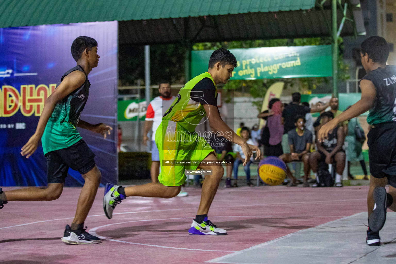 Day 5 of Slamdunk by Sosal on 16th April 2023 held in Male'. Photos: Nausham Waheed / images.mv