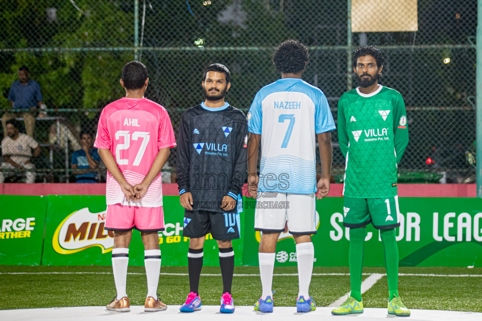 Day 1 of Milo Sector League 2025 was held in Rehendhi Futsal Ground, Hulhumale', Maldives on Saturday, 1st November 2025. 

Photos: Hassan Simah / images.mv