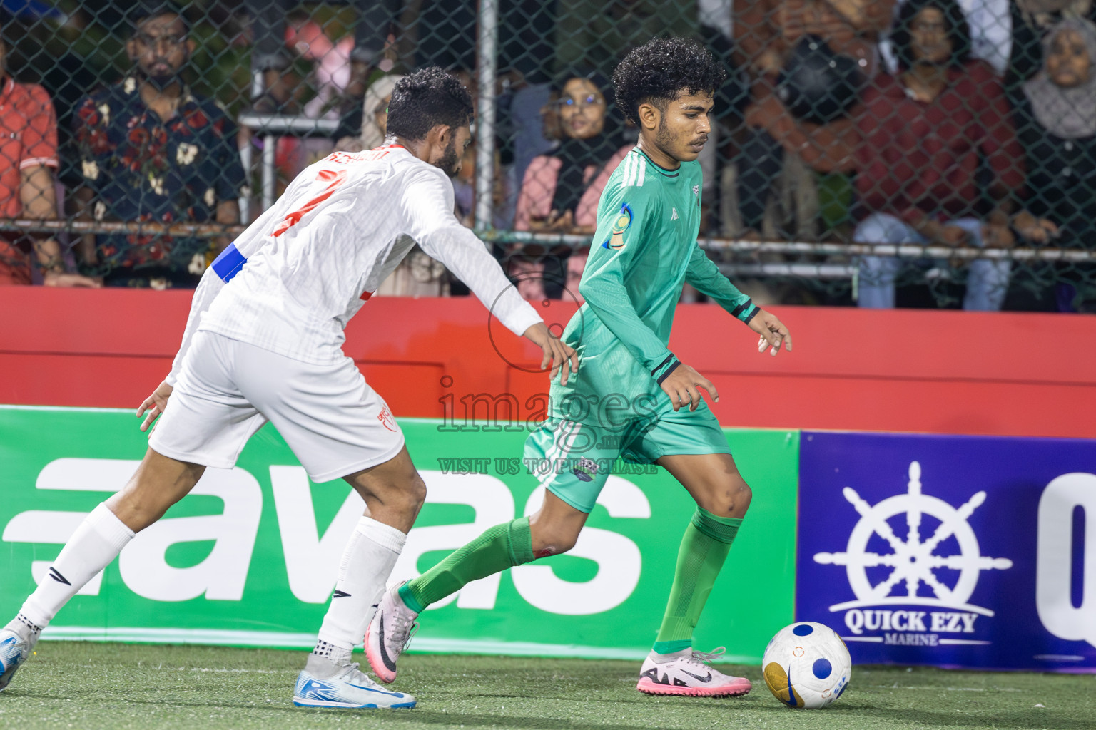 GA Dhaandhoo vs GA Kanduhulhudhoo in Day 8 of Golden Futsal Challenge 2025 was held on Sunday, 12th January 2025, in Hulhumale', Maldives
Photos: Ismail Thoriq / images.mv