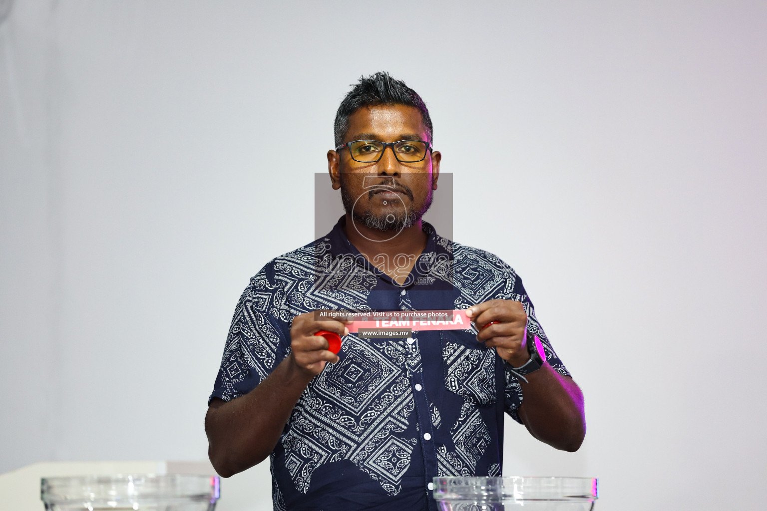 Round of 16 Draw of Club Maldives 2023 held in Boalhage Male, Maldives, on Monday, 31st July 2023 Photos: Nausham Waheed / images.mv