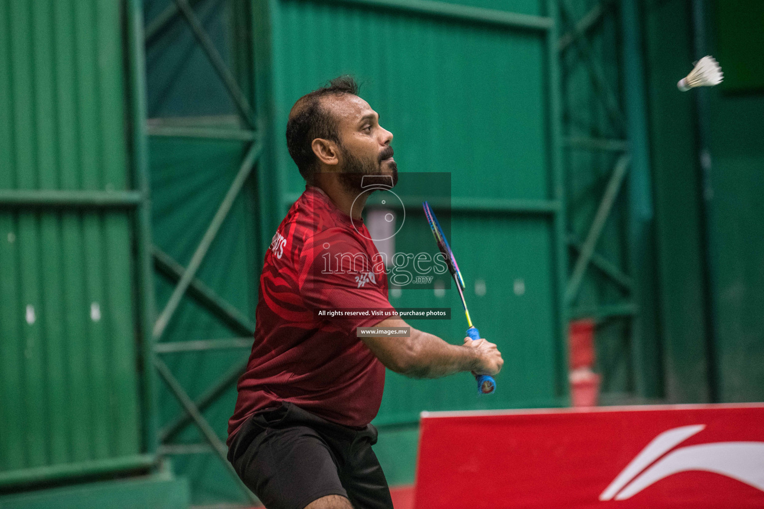 Final of Badminton association mixed group championship 2021 held in Male', Maldives Photos by Nausham Waheed