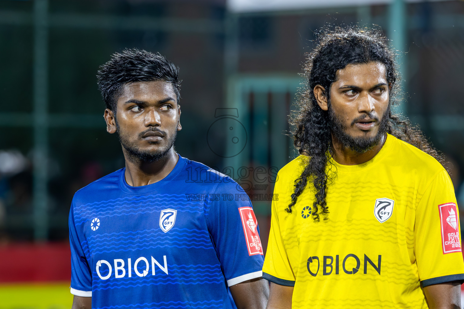 K Gaafaru vs K Kaashidhoo in Kaafu Atoll Semi Final in Day 24 of Golden Futsal Challenge 2025 was held on Tuesday , 28th January 2025, in Hulhumale', Maldives. Photos: Ismail Thoriq / images.mv