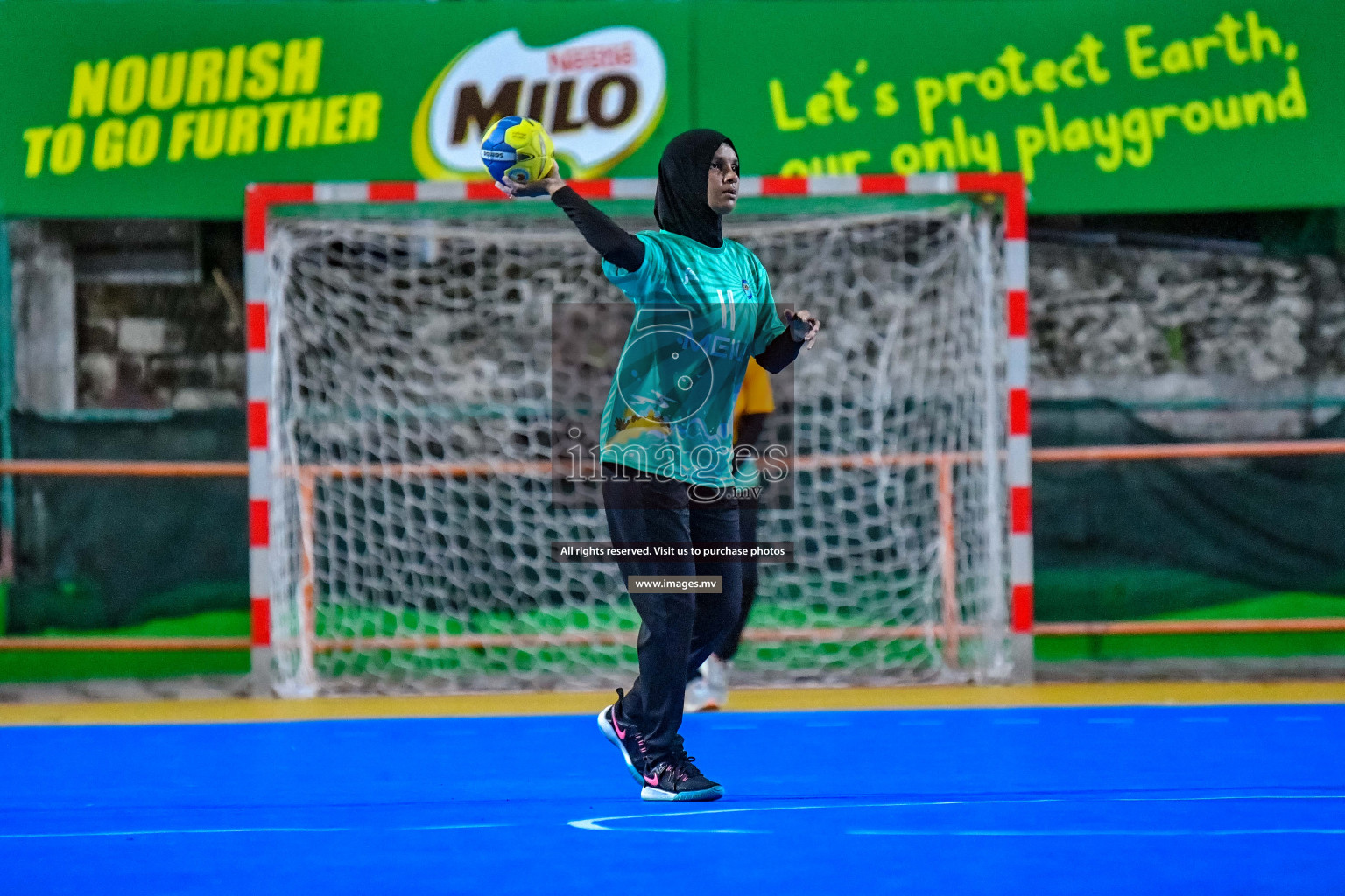 Milo 9th Handball Maldives Championship 2022 Day 1 held in Male', Maldives on 17th October 2022 Photos By: Nausham Waheed /images.mv