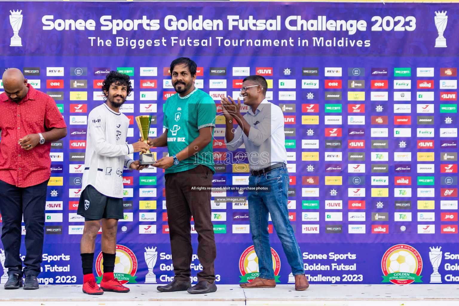 Matchday 21 of Golden Futsal Challenge 2023 on 25 February 2023 in Hulhumale, Male, Maldives