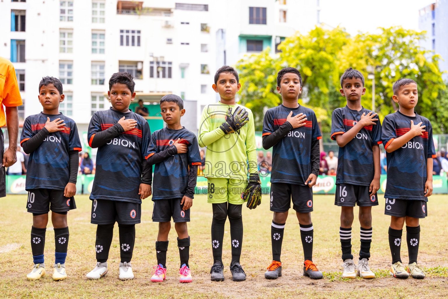 Day 3 of MILO SVAM Juniors 2025 (U-8) was held at Henveiru Stadium in Male', Maldives on Saturday, 28th June 2025. Photos: Ismail Thoriq / images.mv