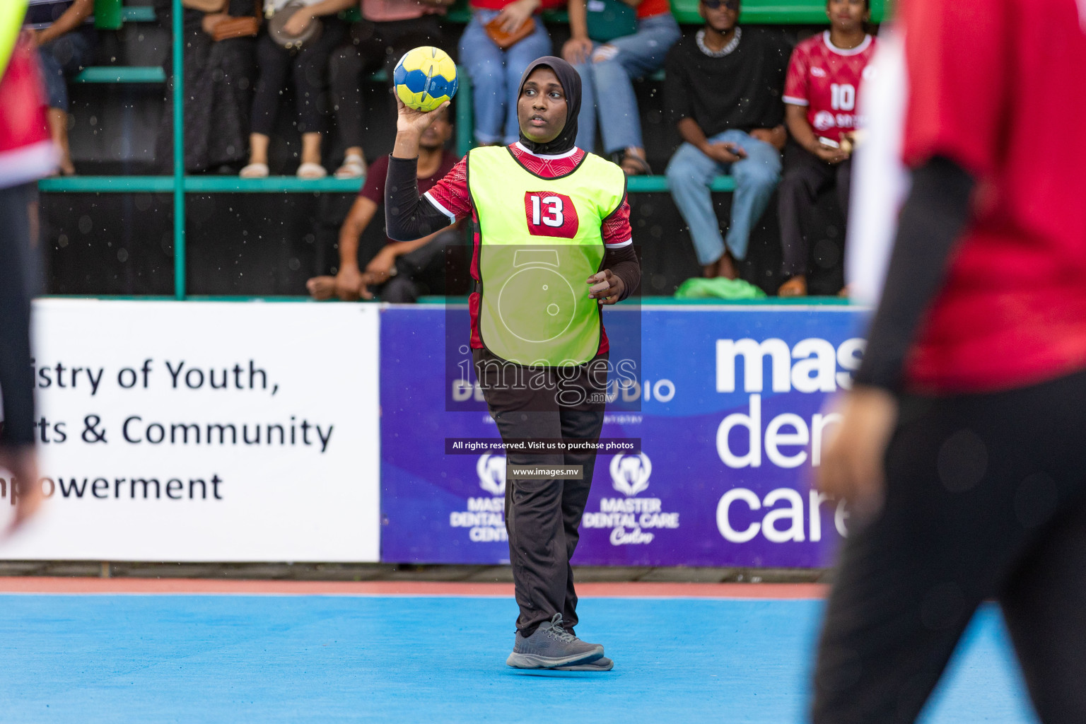 Day 1 of 7th Inter-Office/Company Handball Tournament 2023, held in Handball ground, Male', Maldives on Friday, 16th September 2023 Photos: Nausham Waheed/ Images.mv