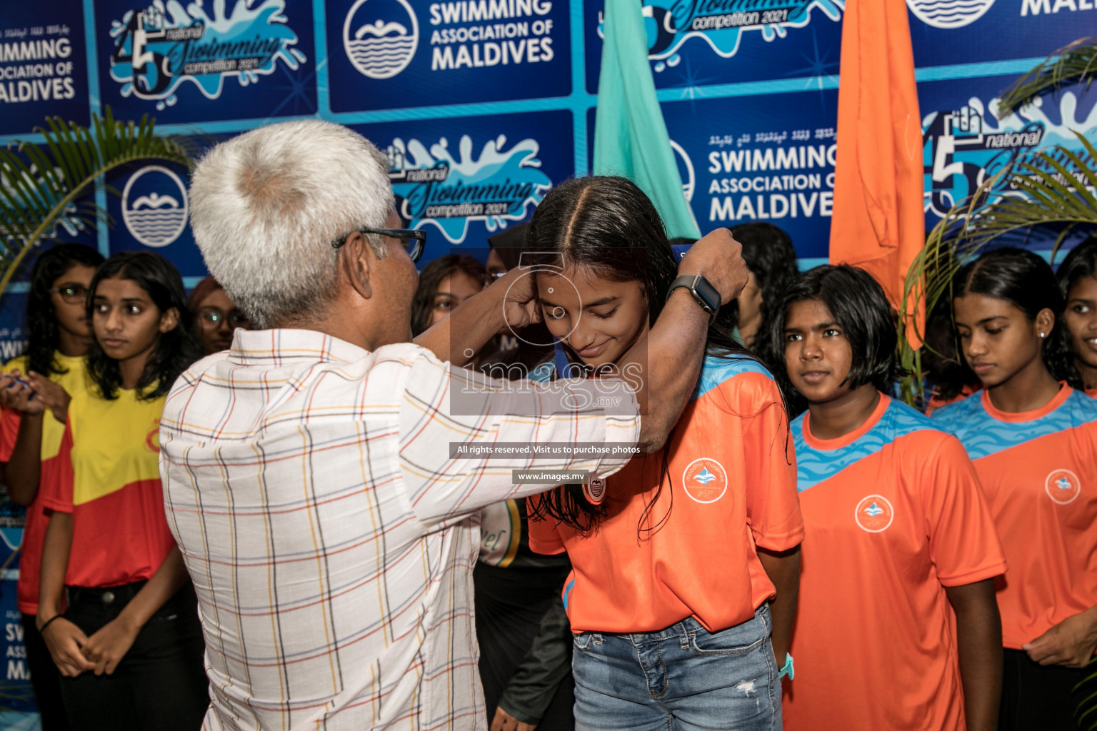 45th National Swimming Competition 2021 Day 6 (Final)