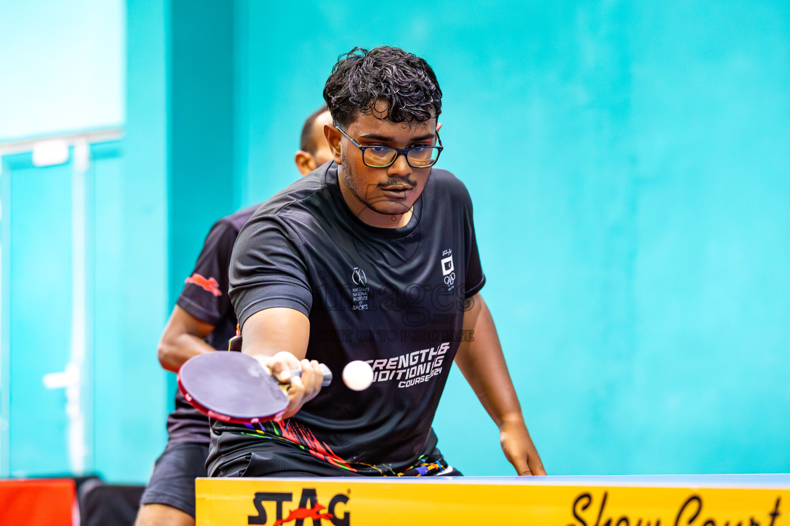 Day 5 of BML 63rd National Table Tennis Tournament 2025 was held on Friday, 29th August 2025 in Male' TT Hall, Male', Maldives. Photos: Nausham Waheed, Areef / images.mv