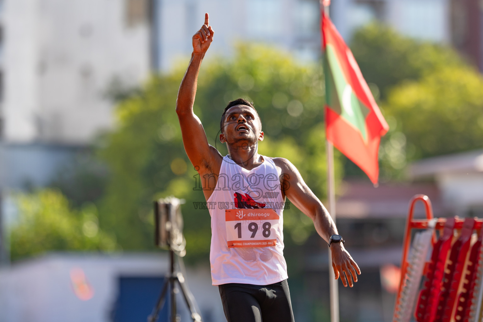 Day 3 of National Athletics Championship 2025 was held at Ekuveni Running Ground in Male', Maldives on Saturday, 16th August 2025. Photos: Hasni / images.mv