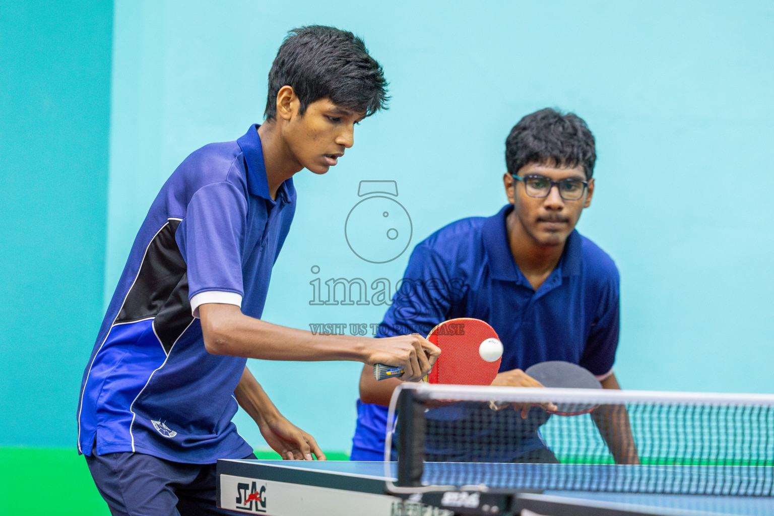 Day 3 of Interschool Table Tennis Tournament 2025 held at Male' TT Hall, Male', Maldives on Saturday, 17th May 2025. Photos By: Ismail Thoriq / images.mv