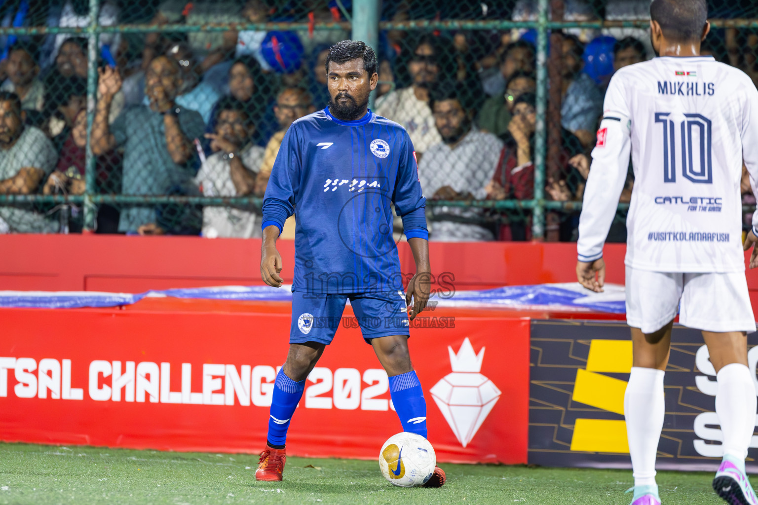 GA Kolamaafushi vs GA Villingili in Day 14 of Golden Futsal Challenge 2025 was held on Saturday, 18th January 2025, in Hulhumale', Maldives. Photos: Ismail Thoriq / images.mv
