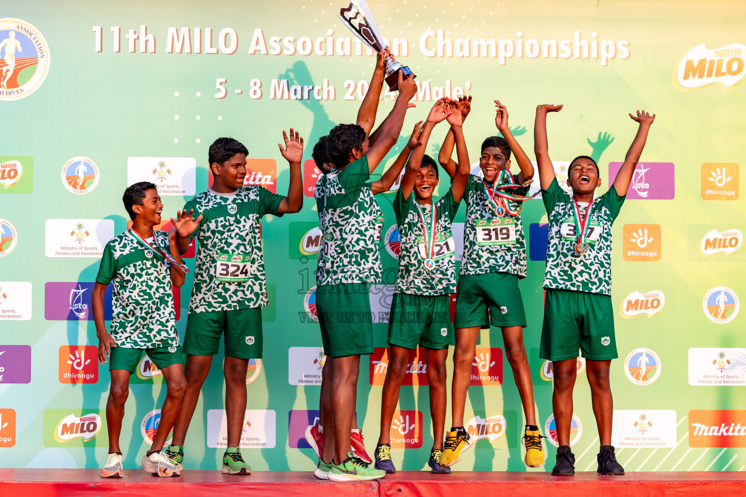 Day 4 of MILO Athletics Association Championship was held on Friday, 8th March 2024 in Male', Maldives. 
Photos: Hasna Hussain