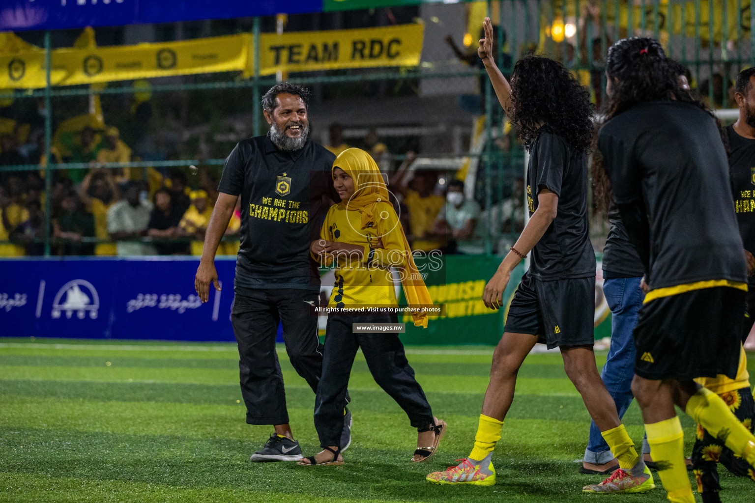 RRC Vs FSM in the Semi Finals of Club Maldives 2021 held in Hulhumale, Maldives on 19 December 2021. Photos: Ismail Thoriq / images.mv