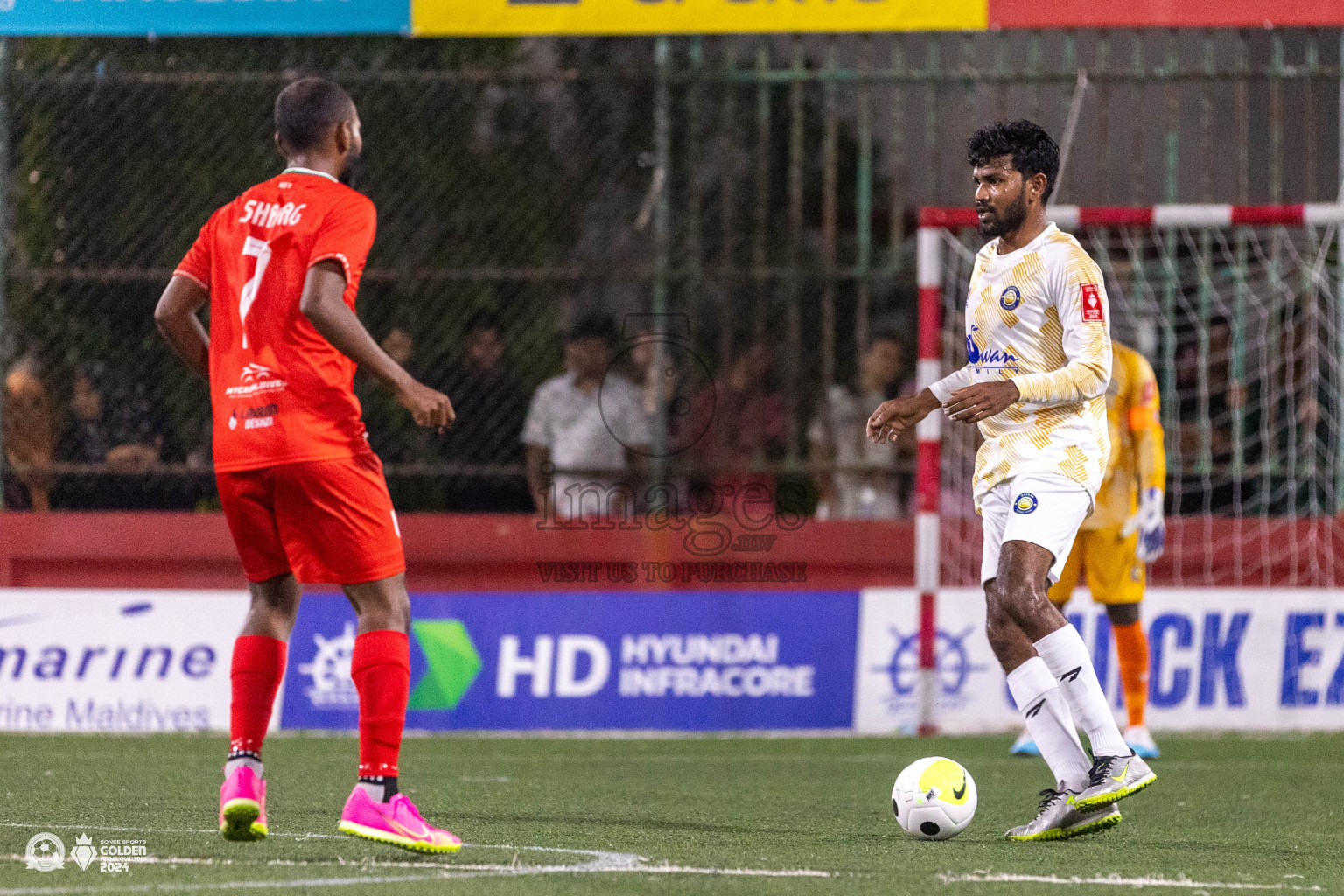 HA Kelaa vs HA Baarah in Day 1 of Golden Futsal Challenge 2024 was held on Monday, 15th January 2024, in Hulhumale', Maldives Photos: Ismail Thoriq / images.mv