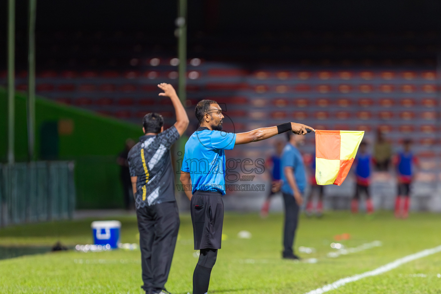 TC Sports Club vs Buru Sports Club in Under 19 Youth Championship 2024 was held at National Stadium in Male', Maldives on Wednesday, 12th June 2024. Photos: Mohamed Mahfooz Moosa / images.mv