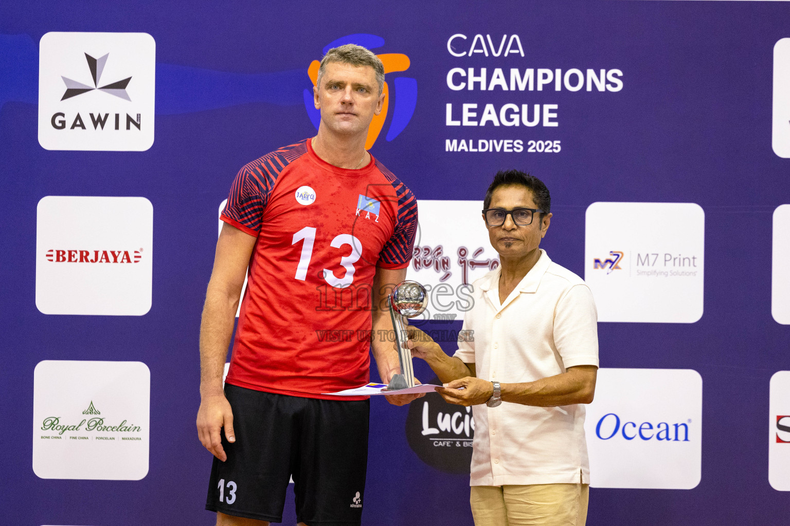 Final of CAVA Champions League 2025 held in Male', Maldives on Wednesday, 23th July 2025 at Social Center Indoor Hall 
Photos By: Mohamed Mahfooz Moosa / images.mv