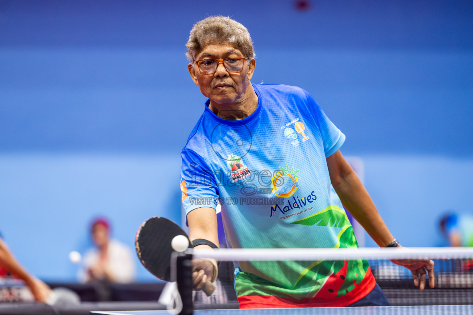 Day 2 of 1st Thoddoo Masters Table Tennis Tournament was held on Friday, 22nd August 2025 in AA Thoddoo, Maldives. Photos: Nausham Waheed / images.mv