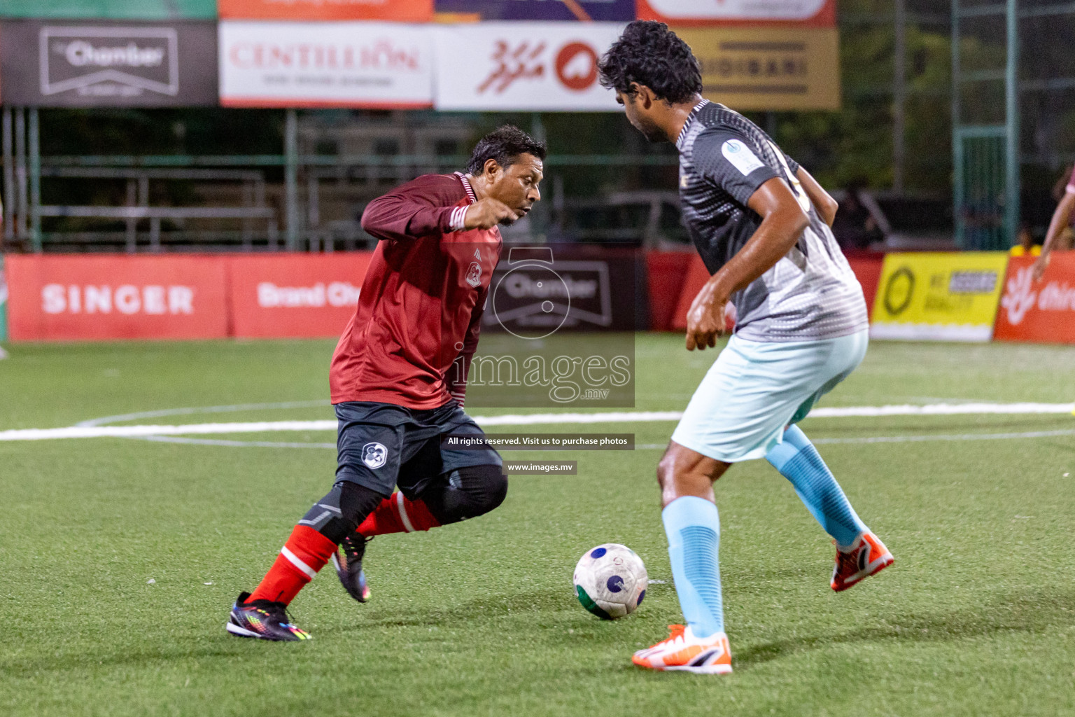 Club 220 vs METEOROLOGY in Club Maldives Cup Classic 2023 held in Hulhumale, Maldives, on Wednesday, 19th July 2023 Photos: Hassan Simah  / images.mv