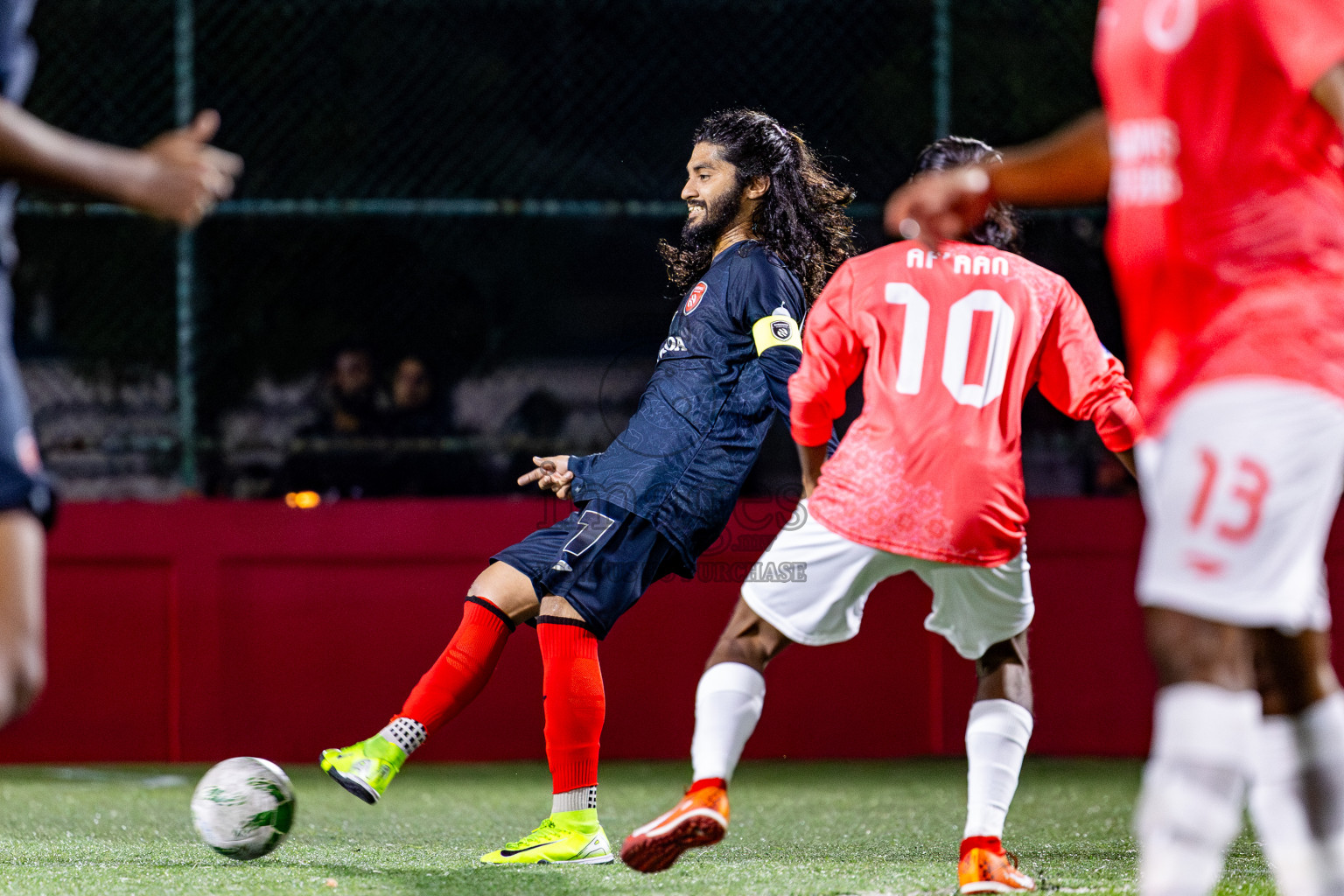 Sheesha vs Trade Club in Day 5 of Office League 2025 was held on Sunday, 20th April 2025 in Hulhumale', Maldives. Photos: Nausham Waheed  / images.mv