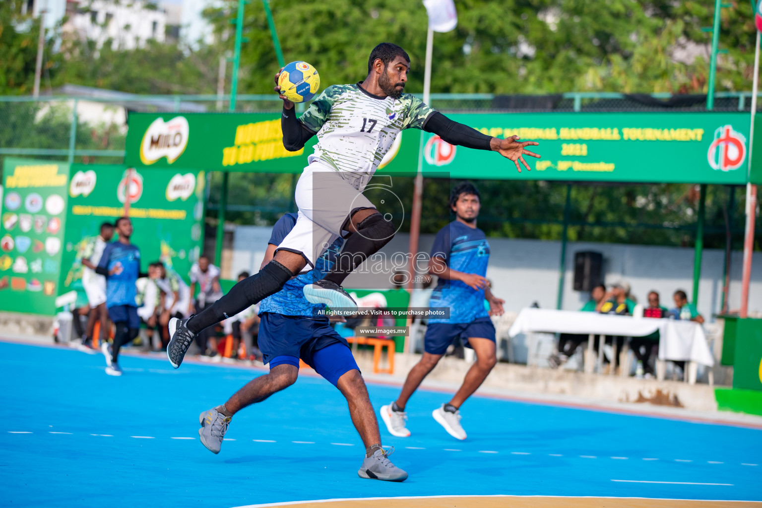 Milo 8th National Handball Tournament Day 4, 18th December 2021, at Handball Ground, Male', Maldives. Photos by Hassan Simah