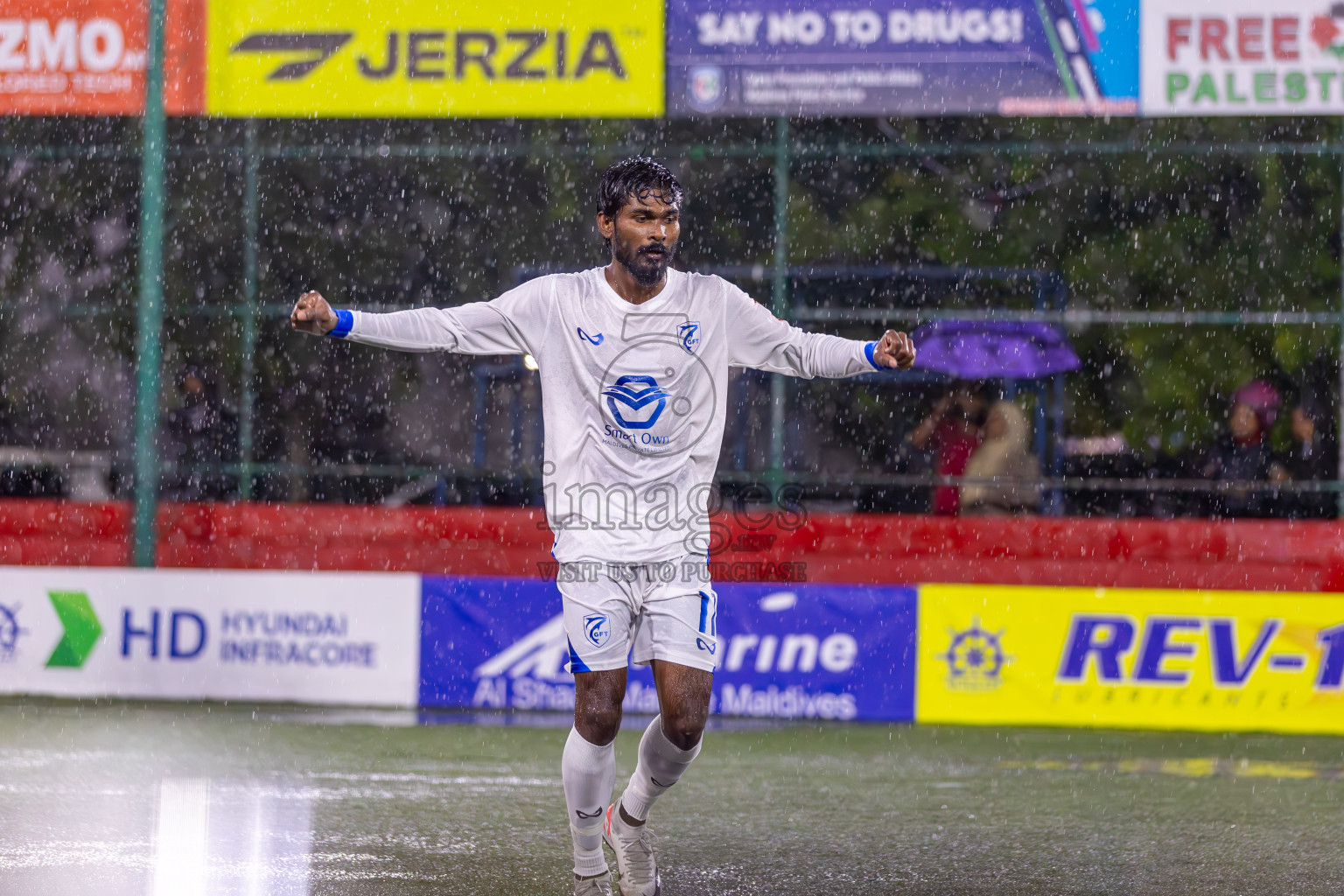 K Gaafaru vs Lh Kurendhoo in Day 32 of Golden Futsal Challenge 2024, held on Saturday, 17th February 2024 in Hulhumale', Maldives 
Photos: Ismail Thoriq / images.mv