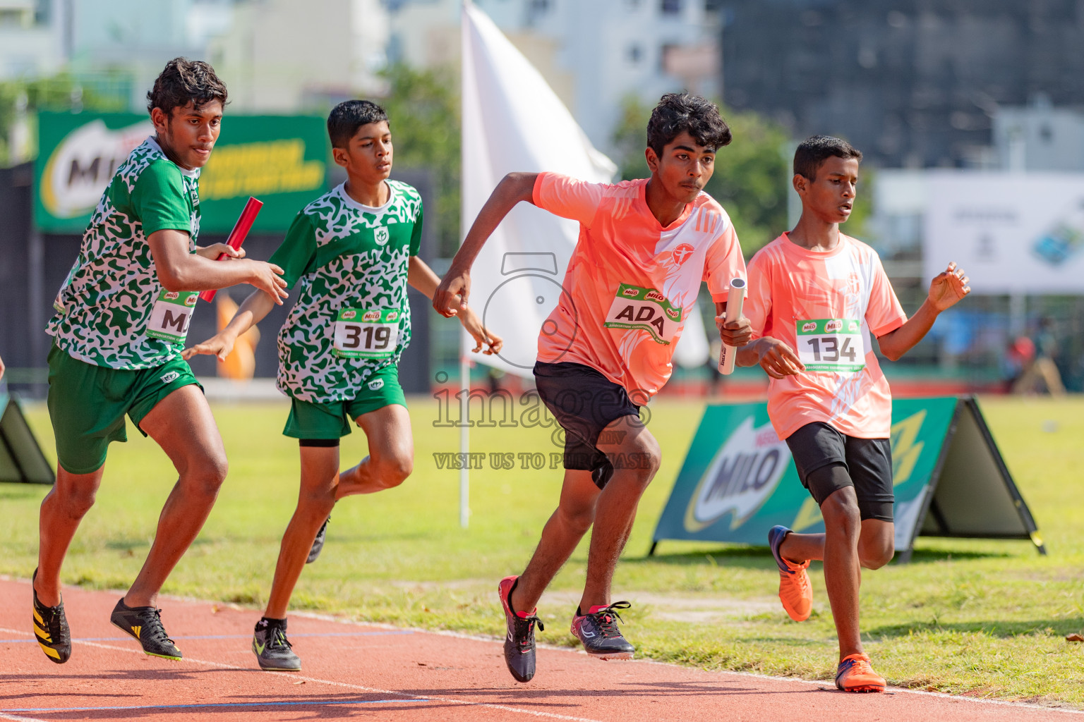 Day 4 of MILO Athletics Association Championship was held on Friday, 8th March 2024 in Male', Maldives. Photos: Hasna Hussain