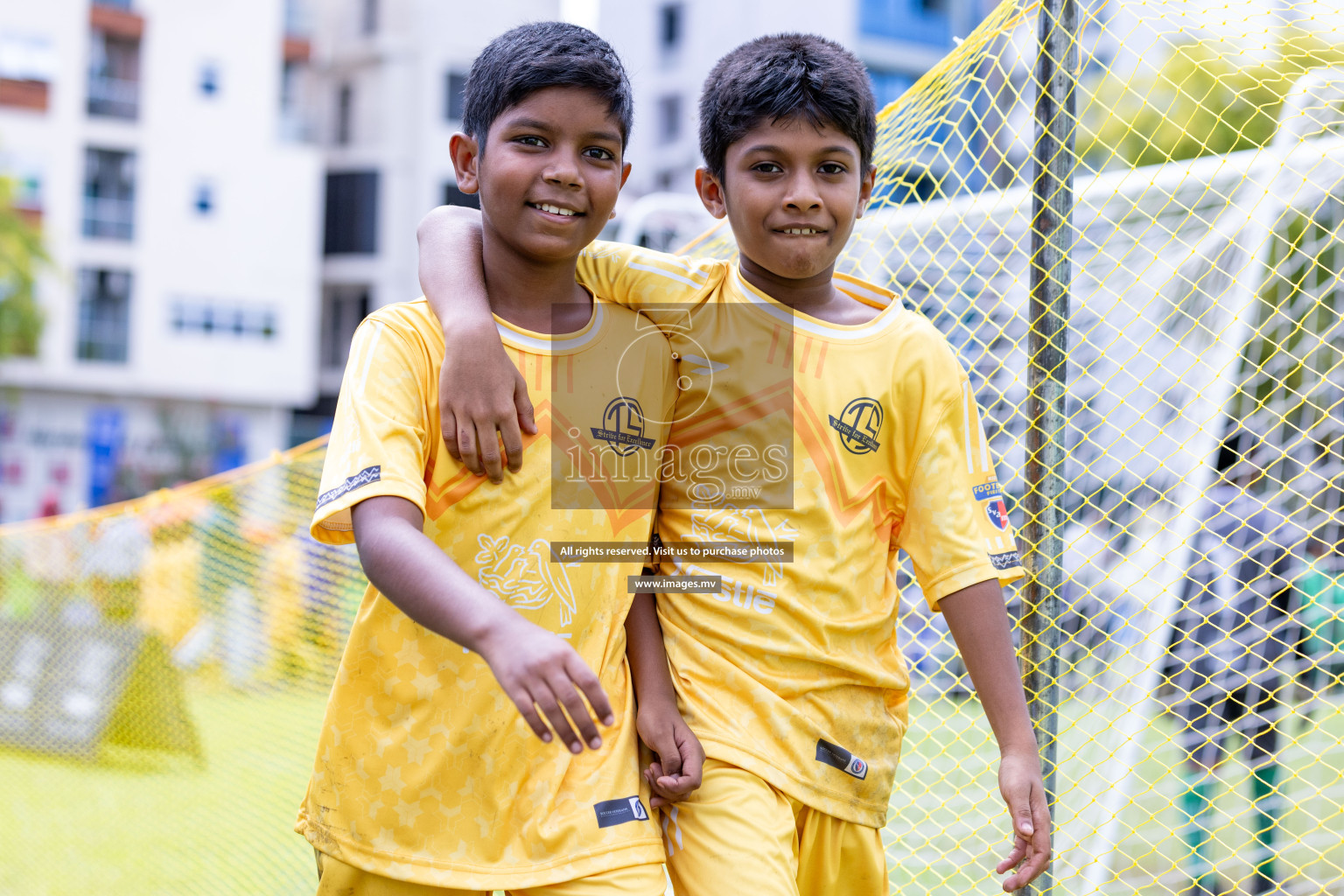 Day 2 of Nestle kids football fiesta, held in Henveyru Football Stadium, Male', Maldives on Thursday, 12th October 2023 Photos: Nausham Waheed/ Shuu Abdul Sattar Images.mv