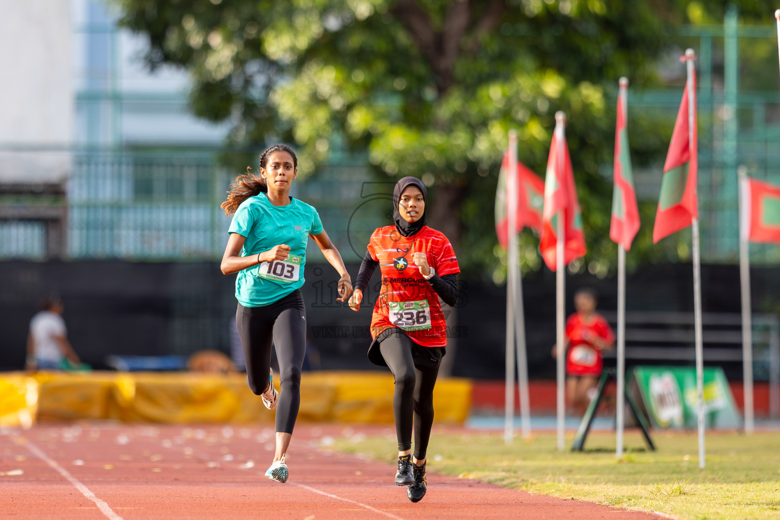 Day 3 of 12th Milo Association Championships was held in Ekuveni Track at Male', Maldives on Saturday, 26th April 2025. Photos: Ismail Thoriq / images.mv