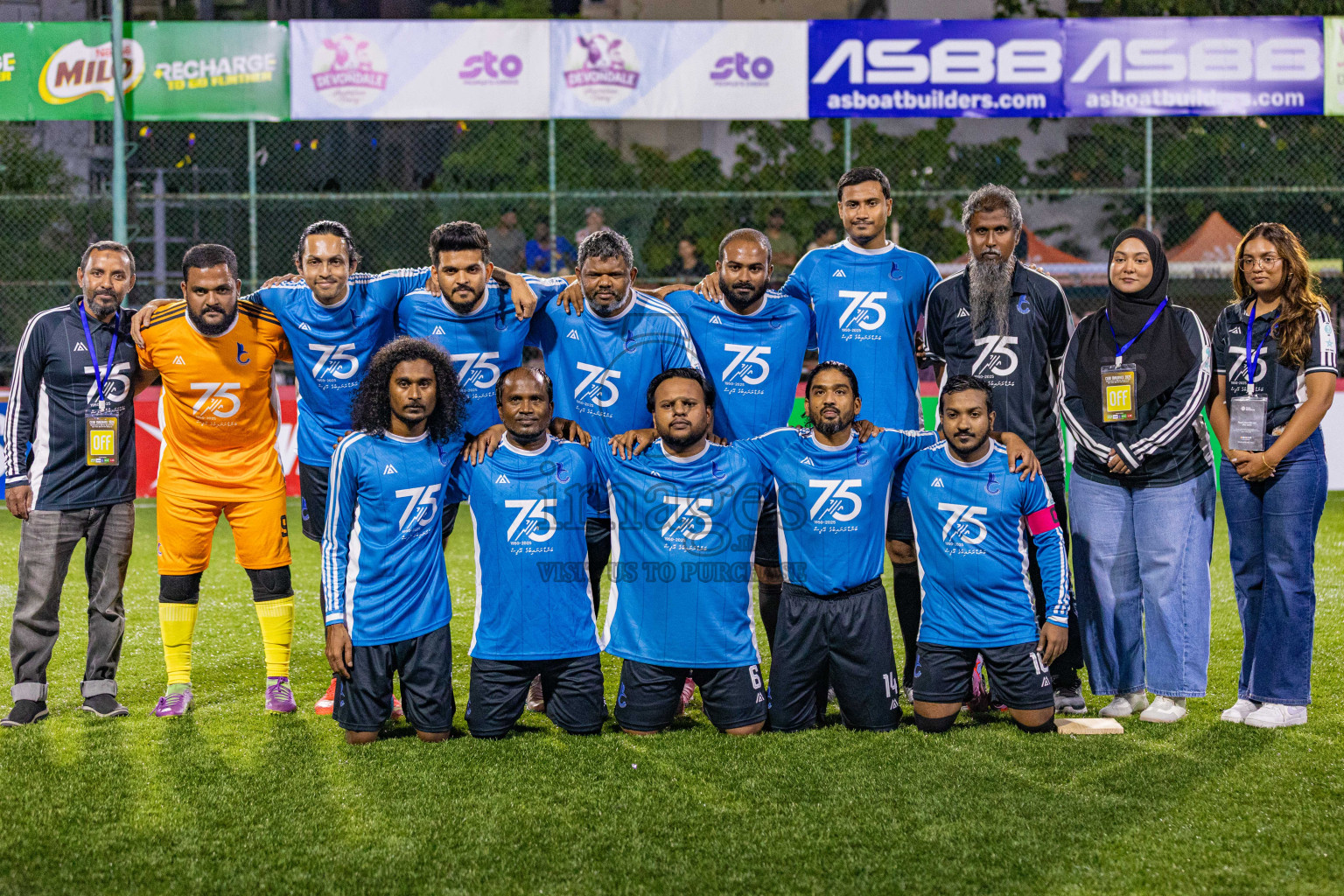 Team HPSN vs Club Bandaara in Club Maldives Cup Claasic 2025 was held in Rehendi Futsal Ground, Hulhumale', Maldives on Sunday, 21st September 2025. Photos: Areef Adam / images.mv