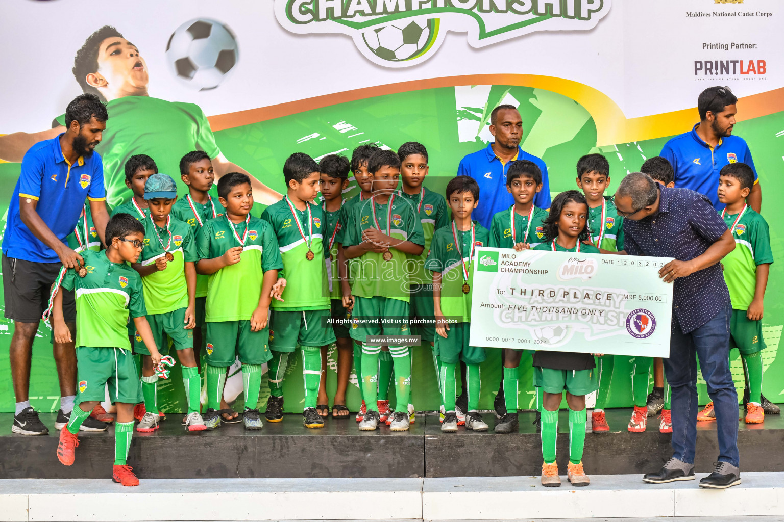 Day 2 of MILO Academy Championship 2022 held in Male' Maldives on Friday, 11th March 2021. Photos by: Nausham Waheed