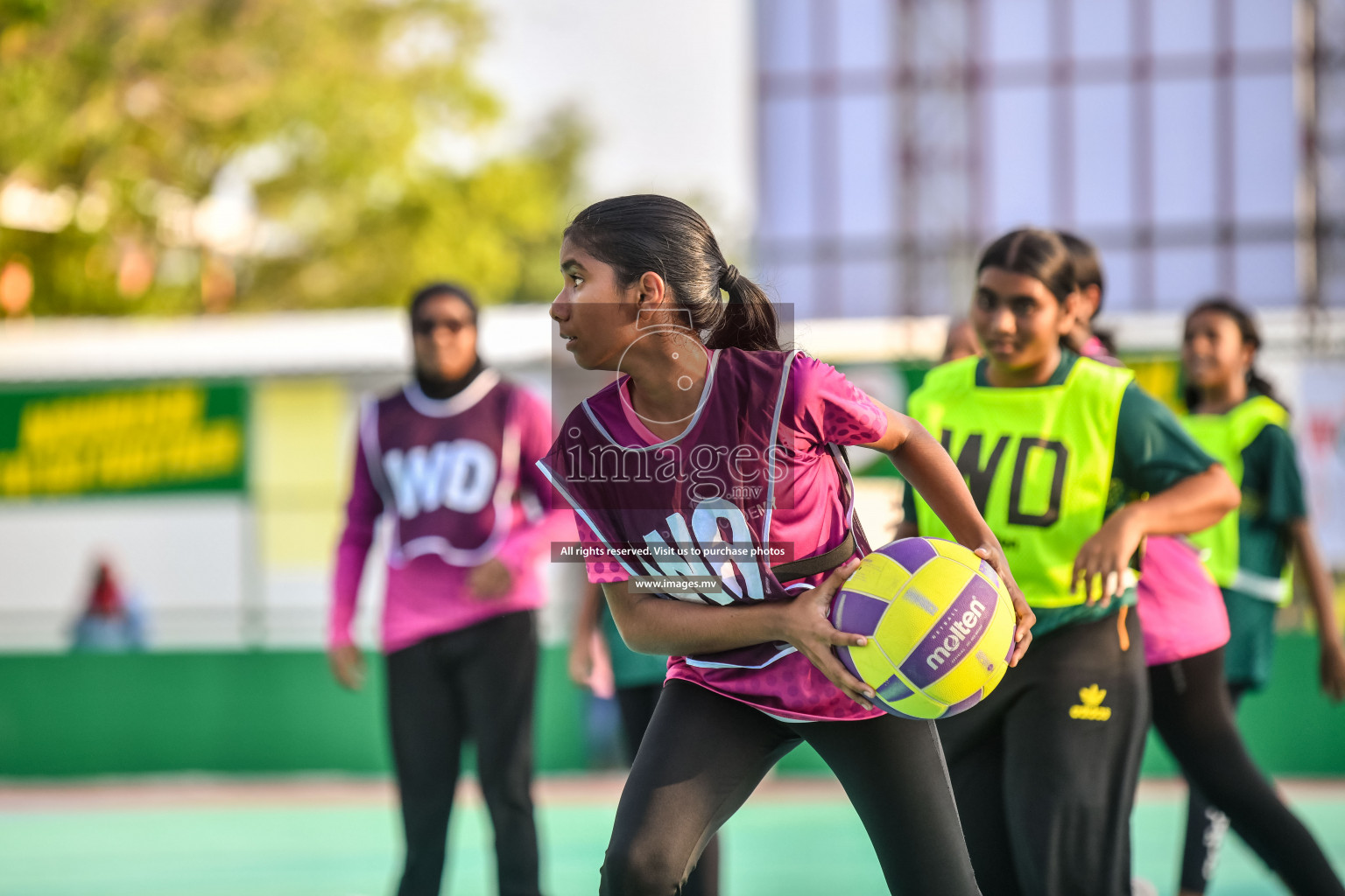 Day2  of Junior Netball Championship 2022 on 5 March 2022 held in Male', Maldives. Photos by Nausham Waheed.