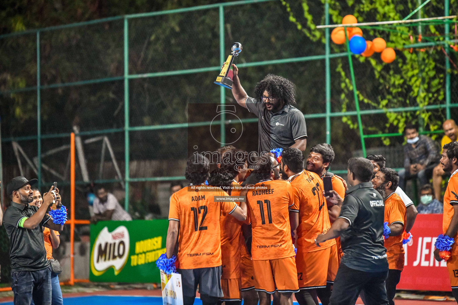 Final of Milo 6th Inter Office Handball Tournament 2022 - Photos by Nausham Waheed