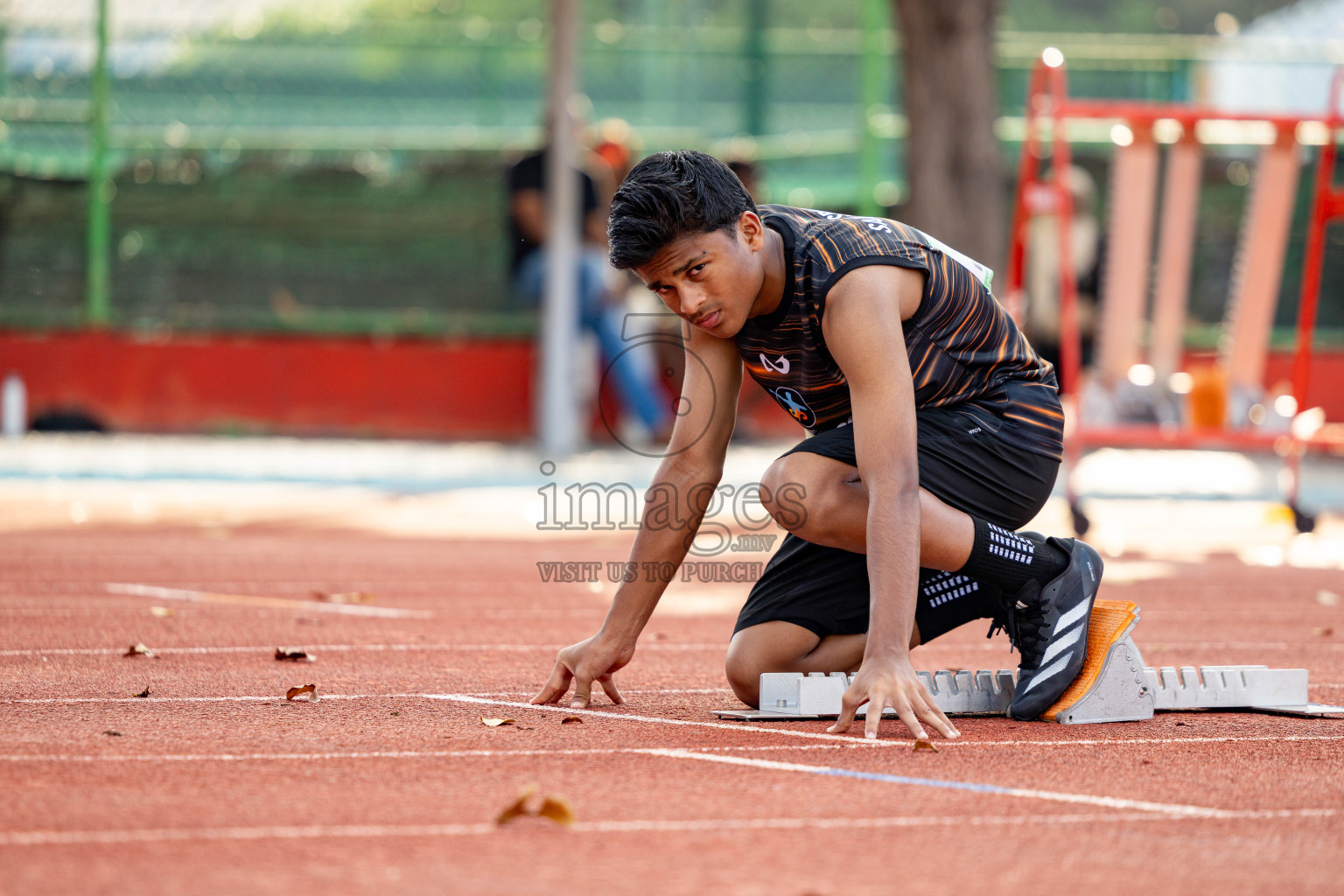 Day 2 of 12th Milo Association Championships was held in Ekuveni Track at Male', Maldives on Friday, 25th April 2025. Photos: Hassan Simah / images.mv
