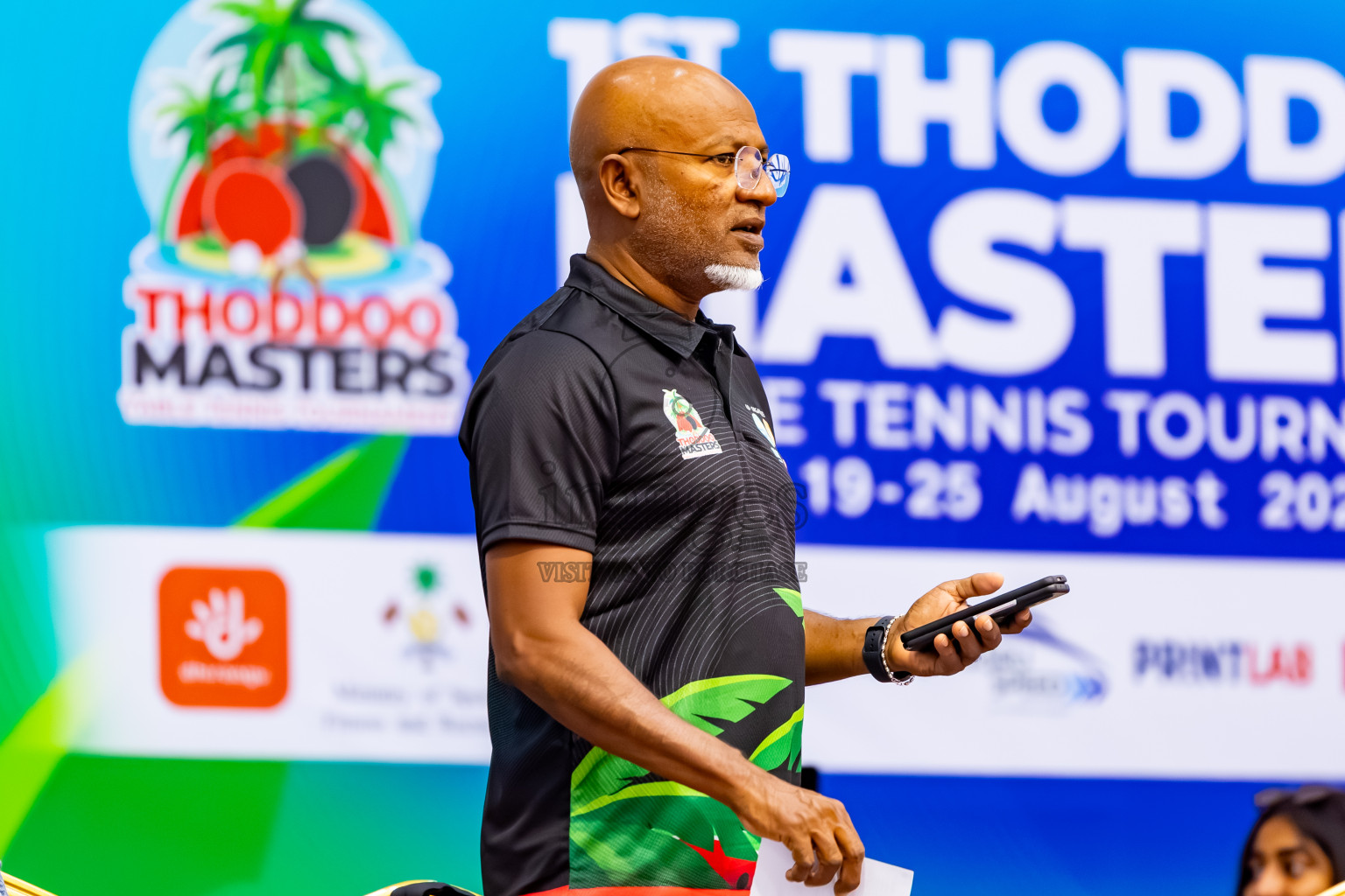Day 2 of 1st Thoddoo Masters Table Tennis Tournament was held on Friday, 22nd August 2025 in AA Thoddoo, Maldives. Photos: Nausham Waheed / images.mv