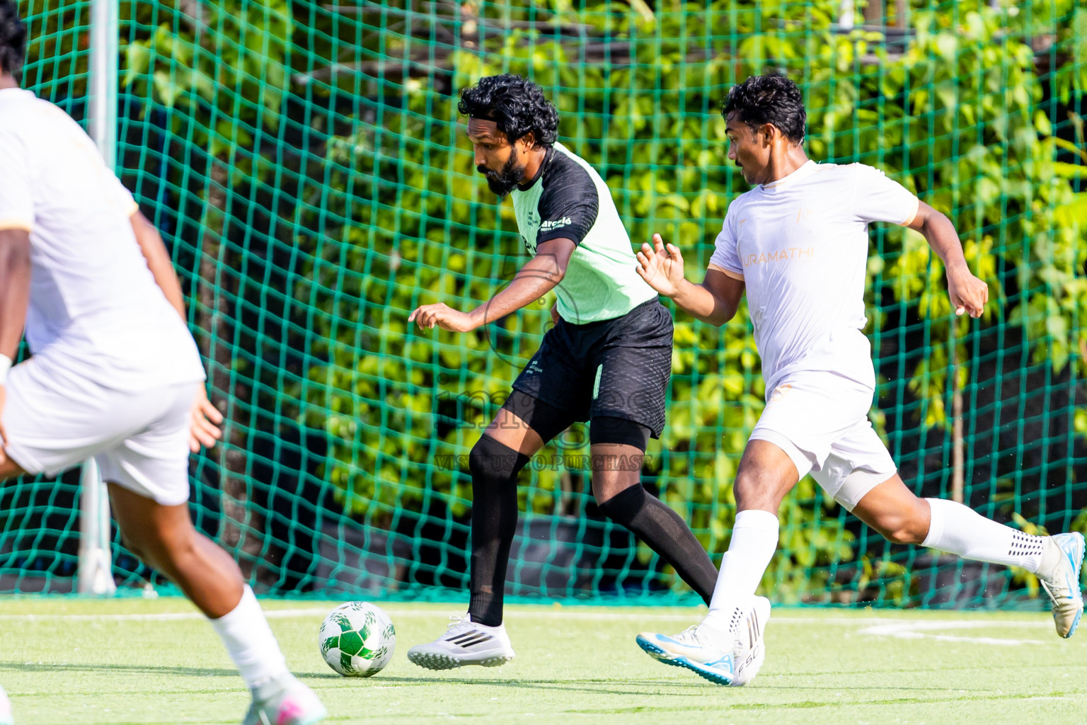 Kuramathi vs Barcelo in Day 6 of Resort League 2025 (Ari Zone) was held on Wednesday, 25th June 2025 in Conrad Maldives Rangali Island, Alif Dhaalu Atoll, Maldives. Photos: Nausham Waheed / images.mv
