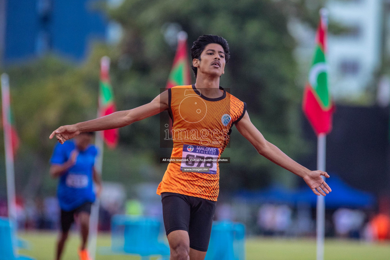 Day 4 of Inter-School Athletics Championship held in Male', Maldives on 26th May 2022. Photos by: Nausham Waheed / images.mv