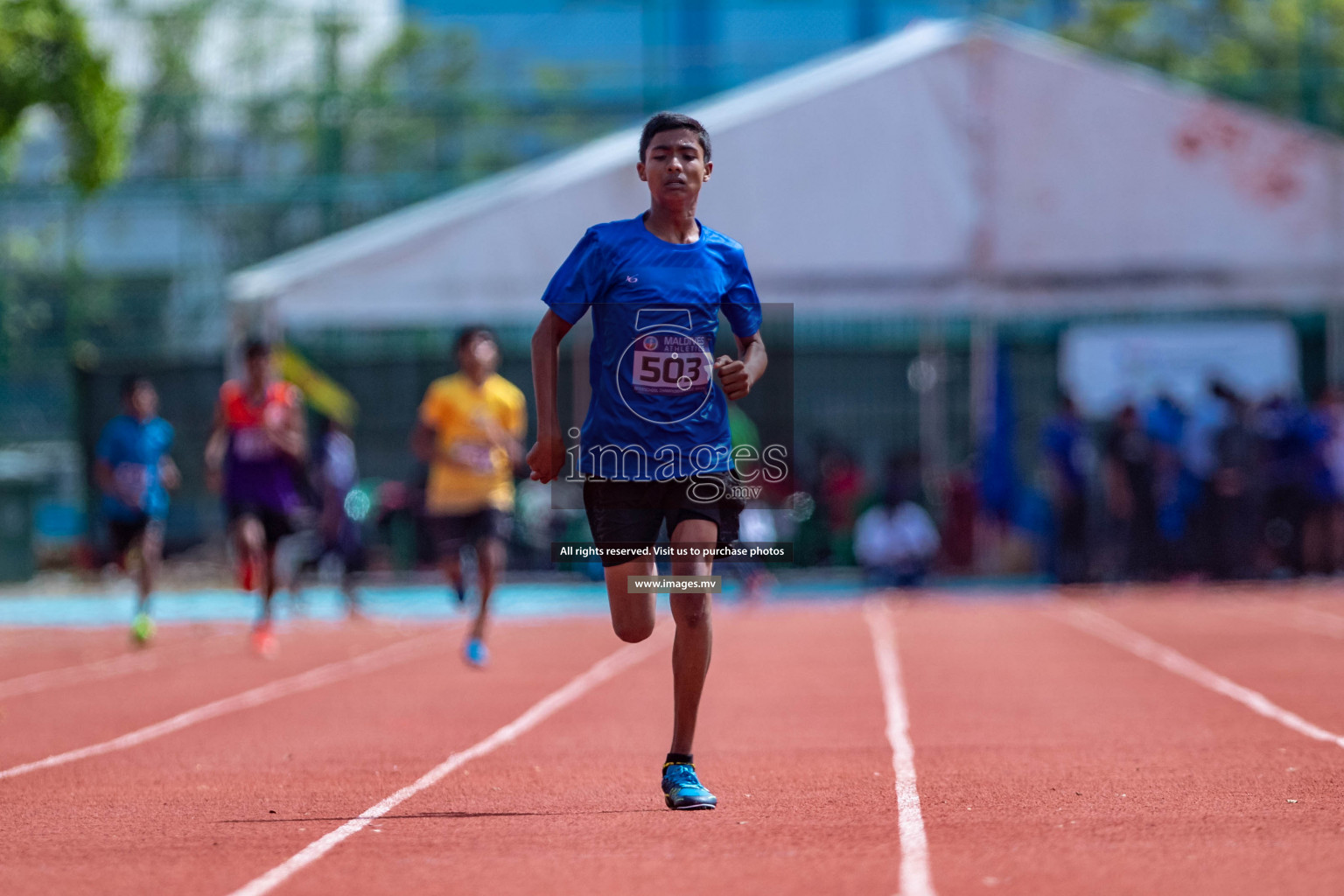 Day 2 of Inter-School Athletics Championship held in Male', Maldives on 24th May 2022. Photos by: Maanish / images.mv