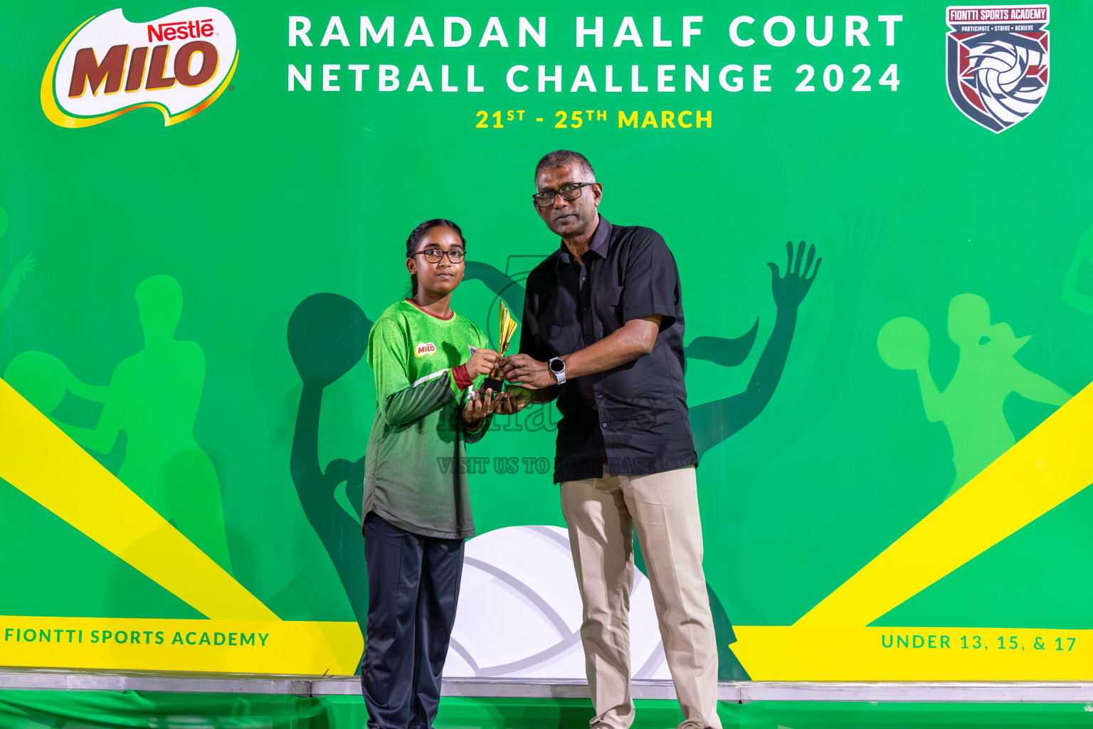 Finals of Milo Ramadan Half Court Netball Challenge on 24th March 2024, held in Central Park, Hulhumale, Male', Maldives
Photos: Ismail Thoriq / imagesmv