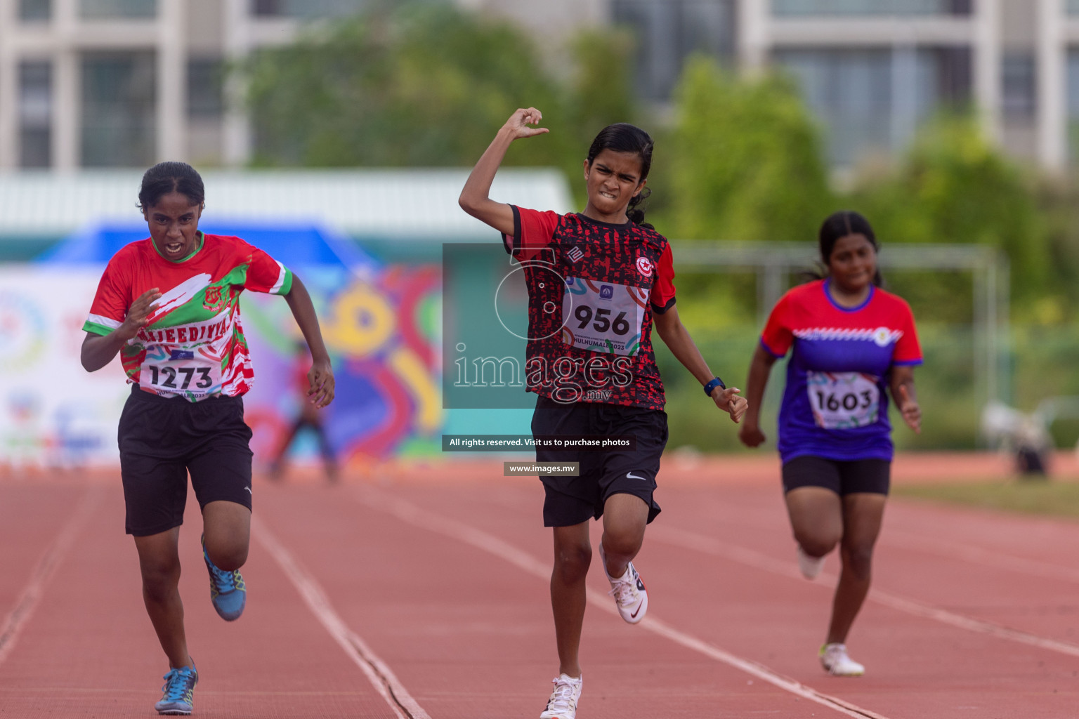 Day two of Inter School Athletics Championship 2023 was held at Hulhumale' Running Track at Hulhumale', Maldives on Sunday, 15th May 2023. Photos: Shuu/ Images.mv