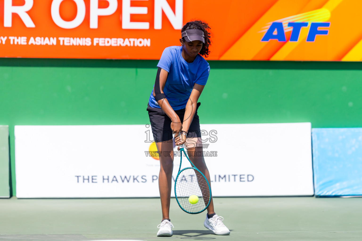 Day 8 of ATF Maldives Junior Open Tennis was held in Male' Tennis Court, Male', Maldives on Thursday, 19th December 2024. Photos: Nausham Waheed/ images.mv