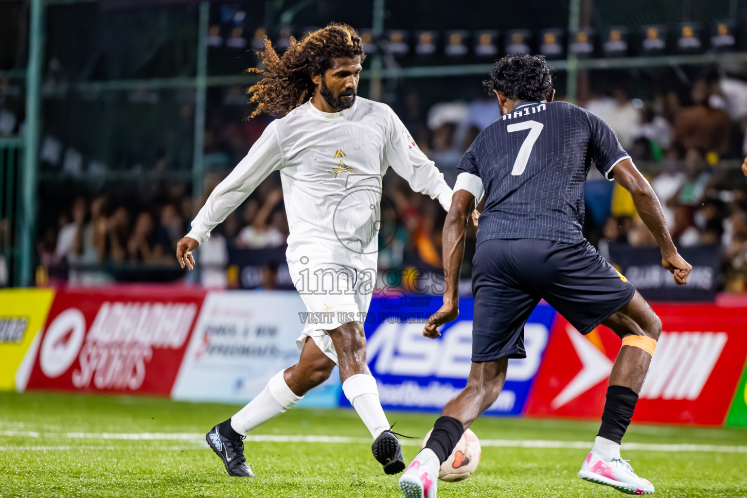 Arena vs Hawks in the Final of Milo Sector League 2025 was held in Rehendhi Futsal Ground, Hulhumale', Maldives on Tuesday, 18th November 2025. Photos: Nausham Waheed  / images.mv