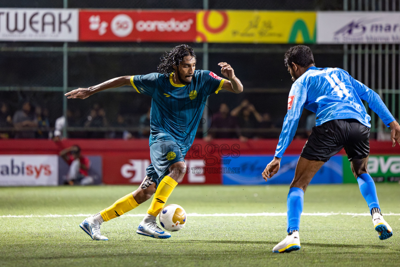 HDh. Hanimaadhoo vs HDh. Neykurendhoo in Day 1 of Golden Futsal Challenge 2025 on Sunday, 5th January 2025, in Hulhumale', Maldives 
Photos: Nausham Waheed / images.mv